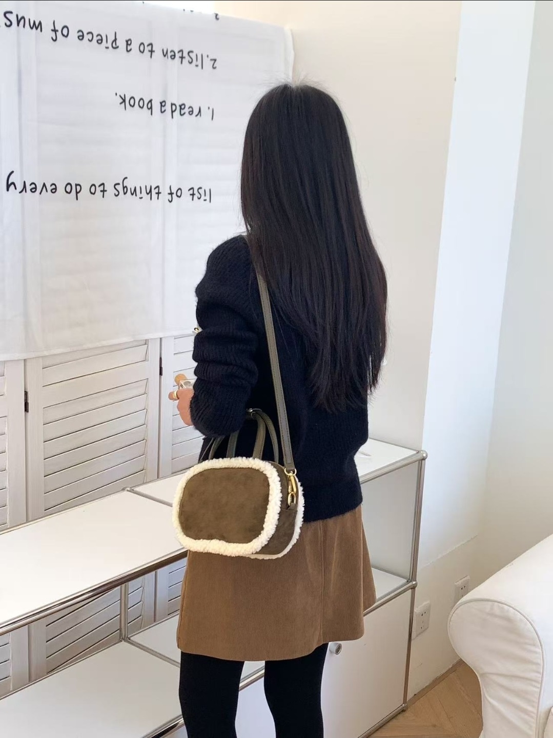 スエード調カラートートバッグ | 詳細画像7