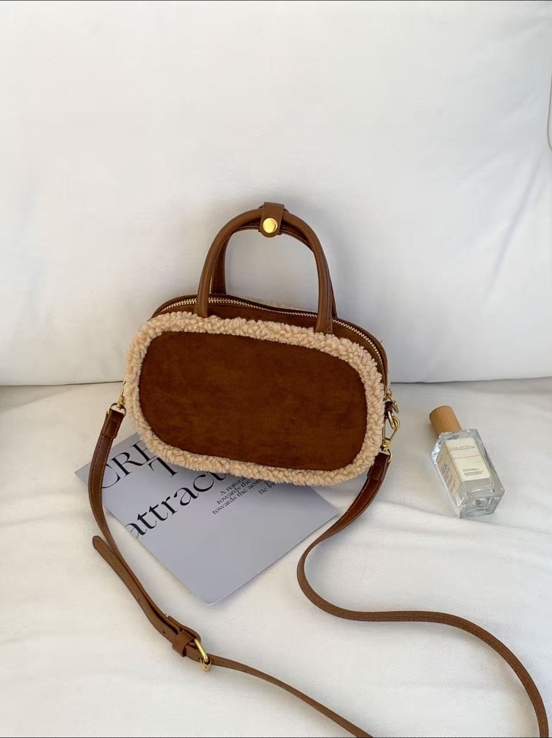 スエード調カラートートバッグ | 詳細画像13