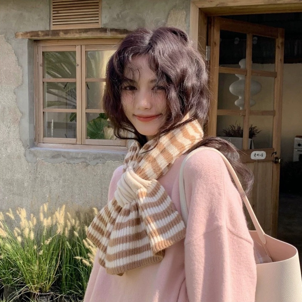 ボーダーカラーマフラー | 詳細画像3