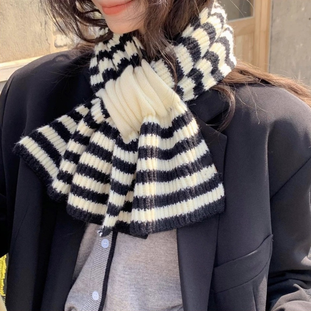 ボーダーカラーマフラー | 詳細画像6