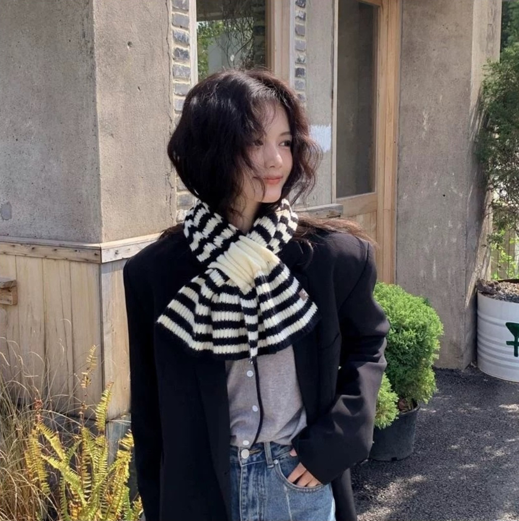 ボーダーカラーマフラー | 詳細画像8