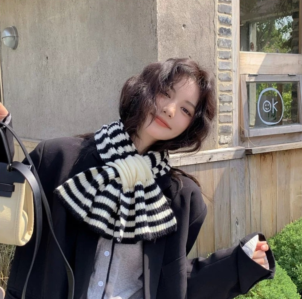 ボーダーカラーマフラー | 詳細画像10