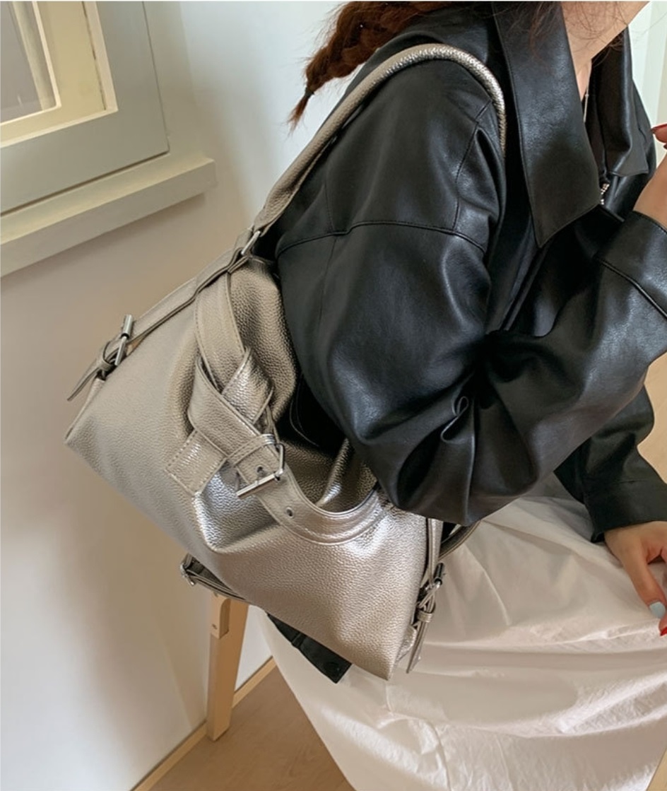 ベルトツイストショルダーバッグストラップ付 | 詳細画像3