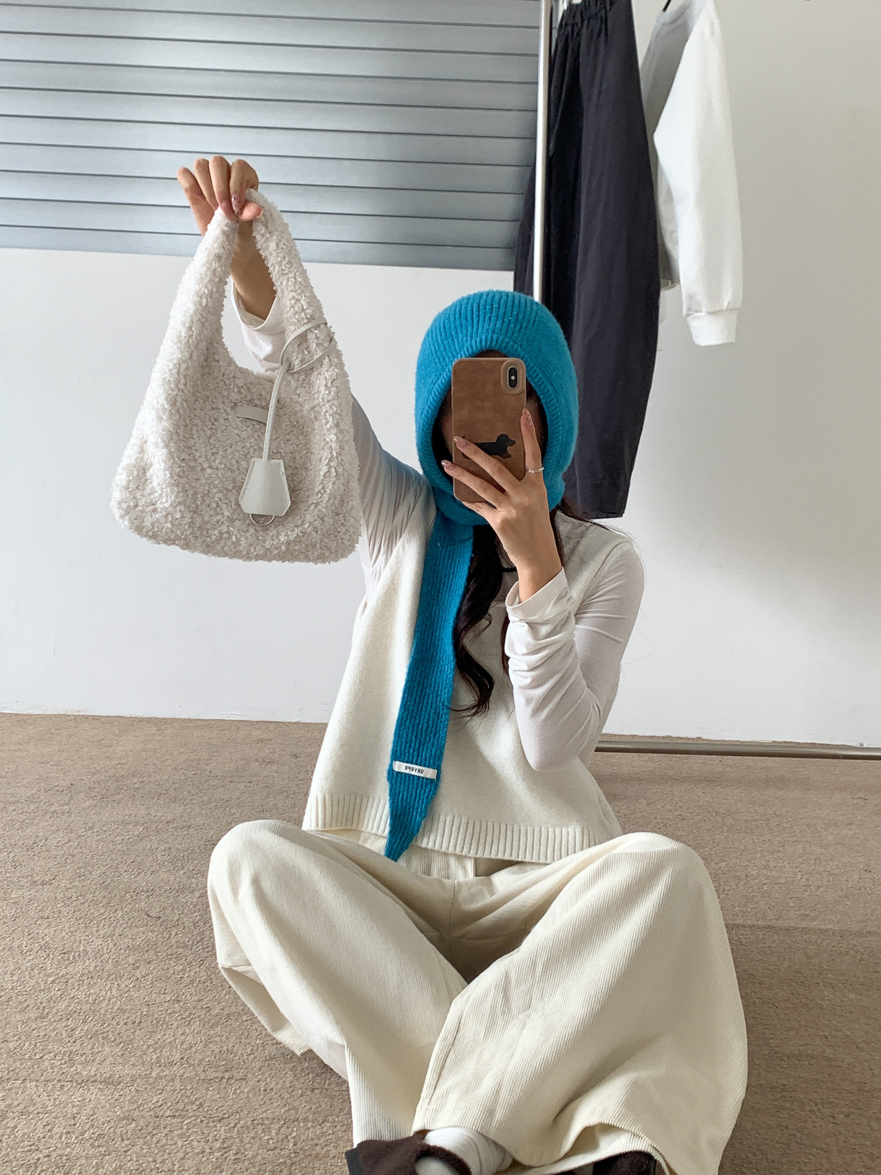 ボアミニトートバッグ | 詳細画像3