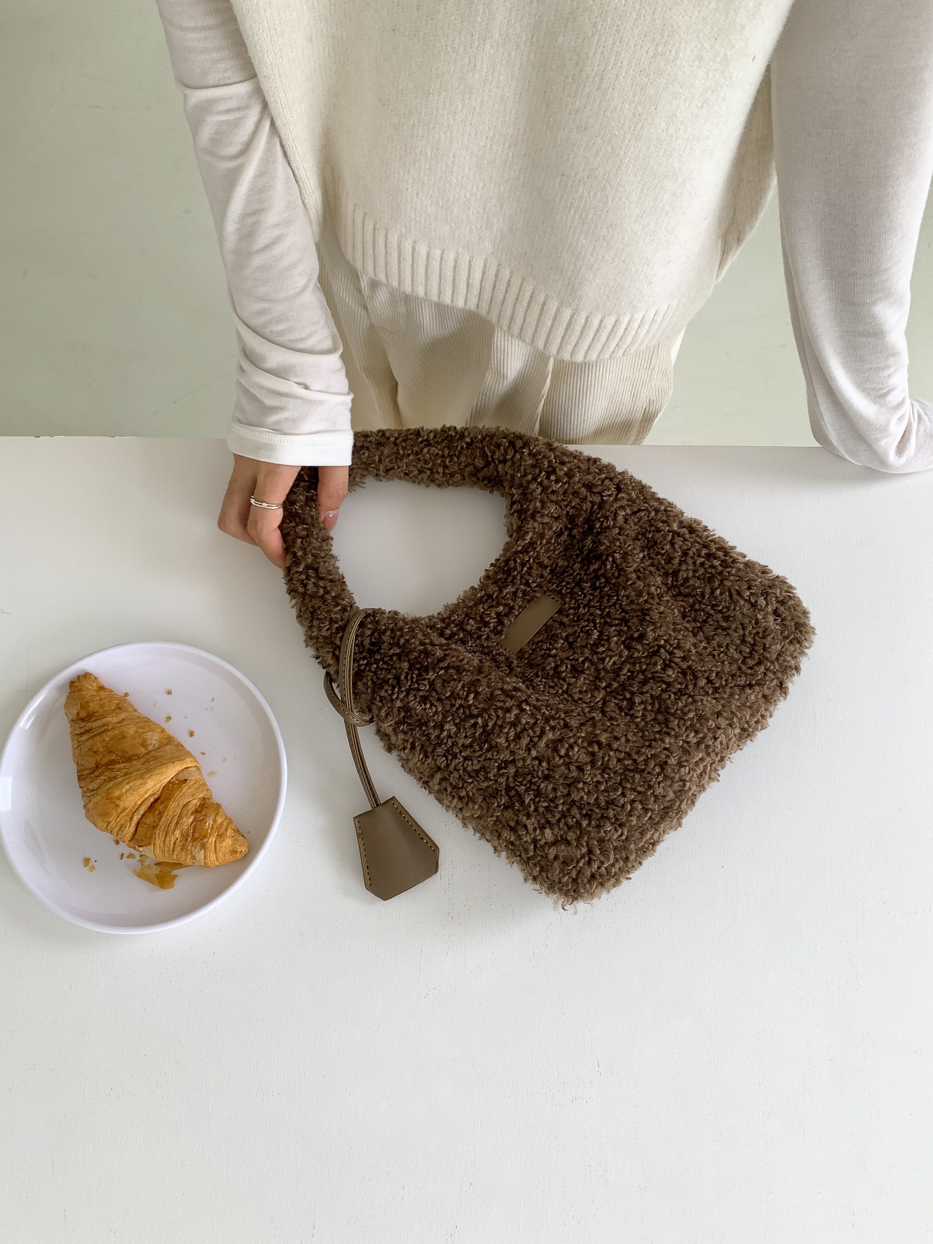 ボアミニトートバッグ | 詳細画像10