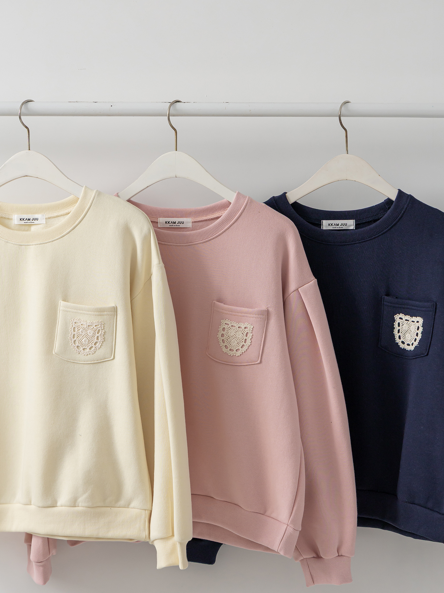 裏起毛ラウンドネックポケット刺繍スウェット | 詳細画像32