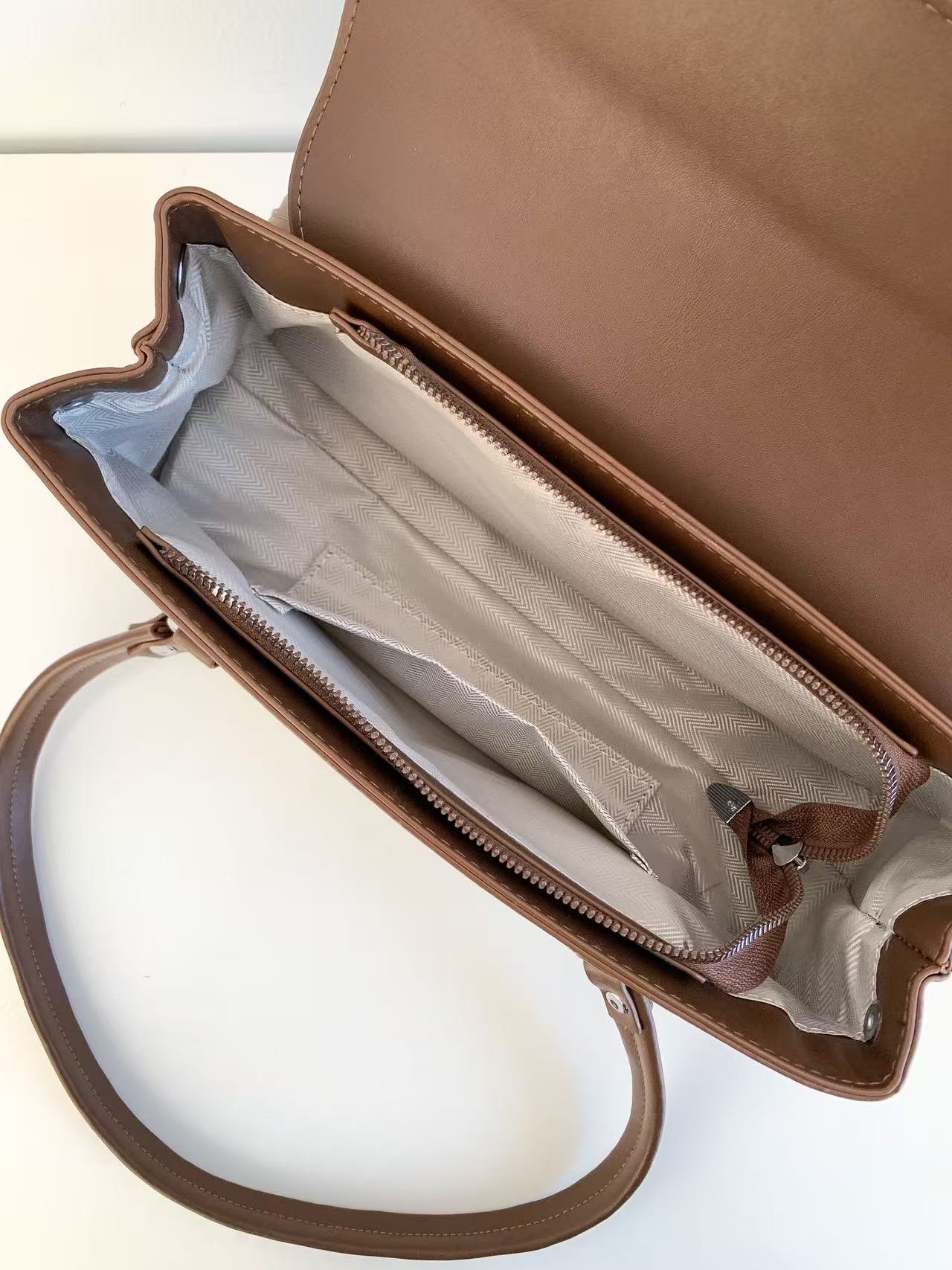 レザー調トートバッグショルダーバッグ | 詳細画像18