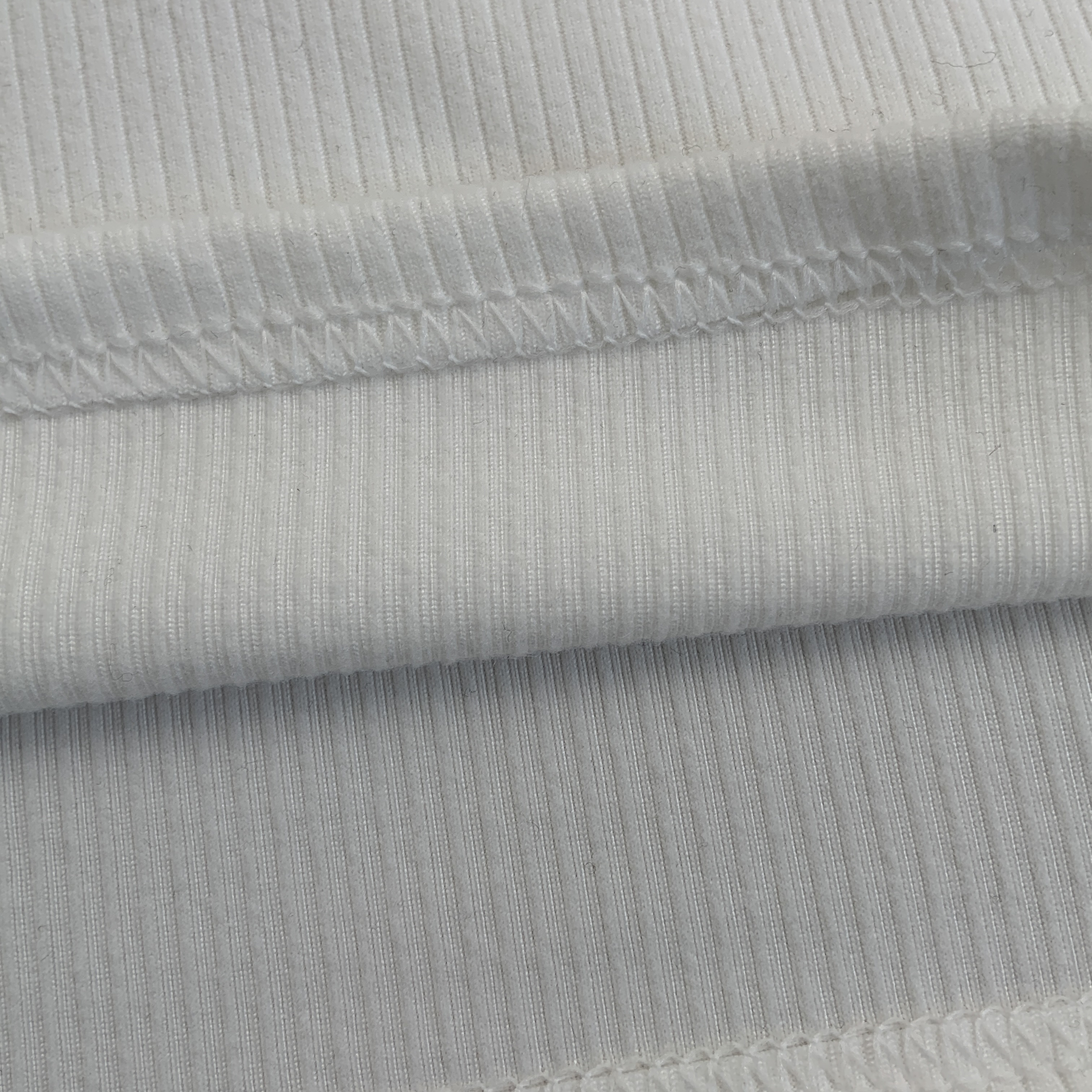 リブラウンドネックボタンスリーブカラーTシャツ | 詳細画像21