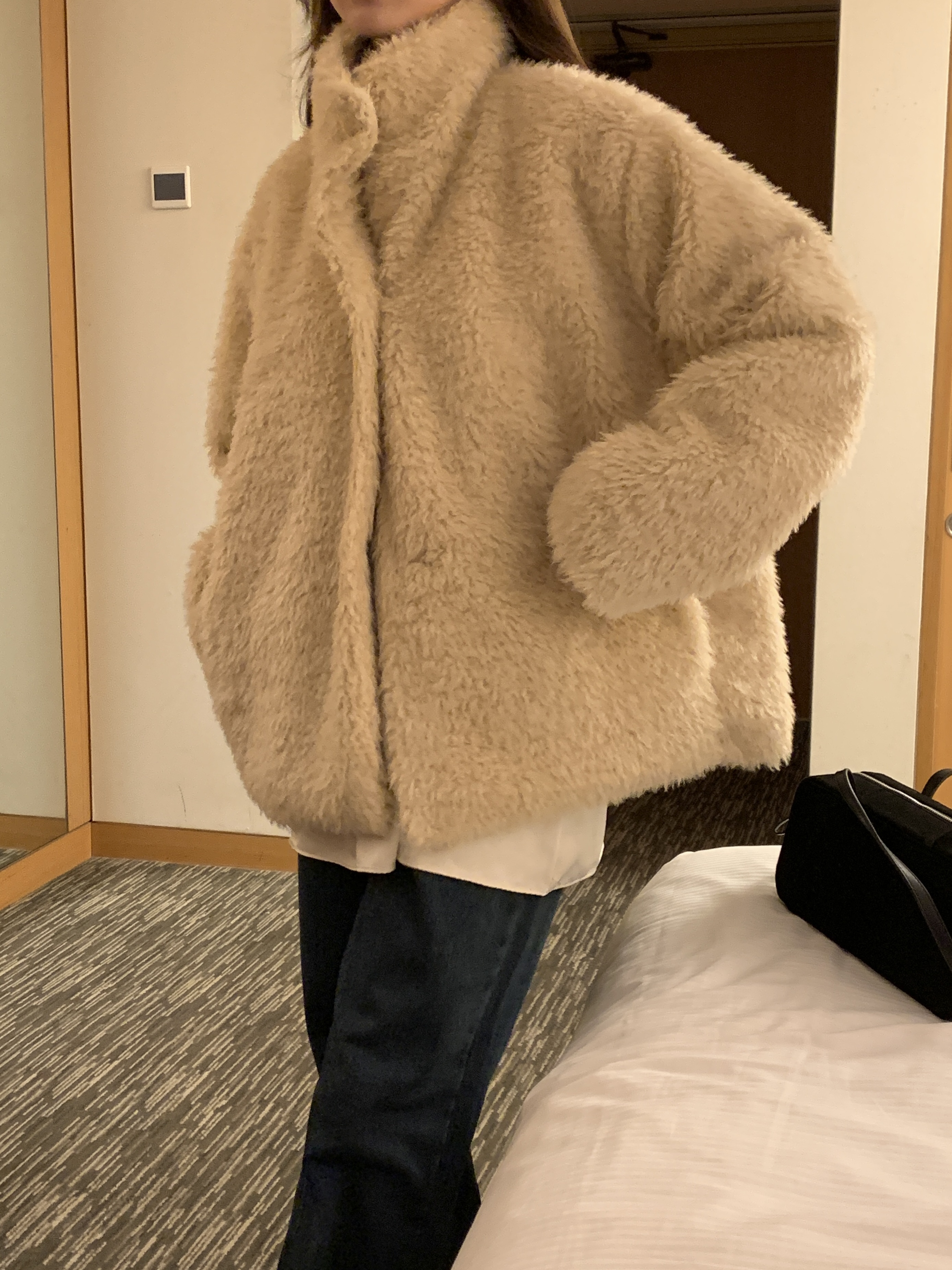 エコファージップアップキルティングカラージャケット | 詳細画像10