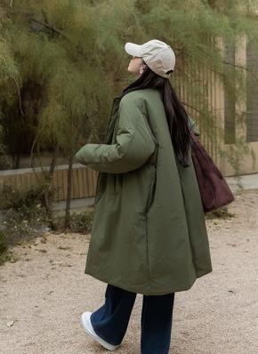 リバーシブルキルティングボアロングベスト | レディースファッション