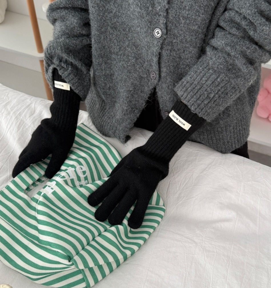 リブパッチロングフィンガーホール手袋 | 詳細画像7