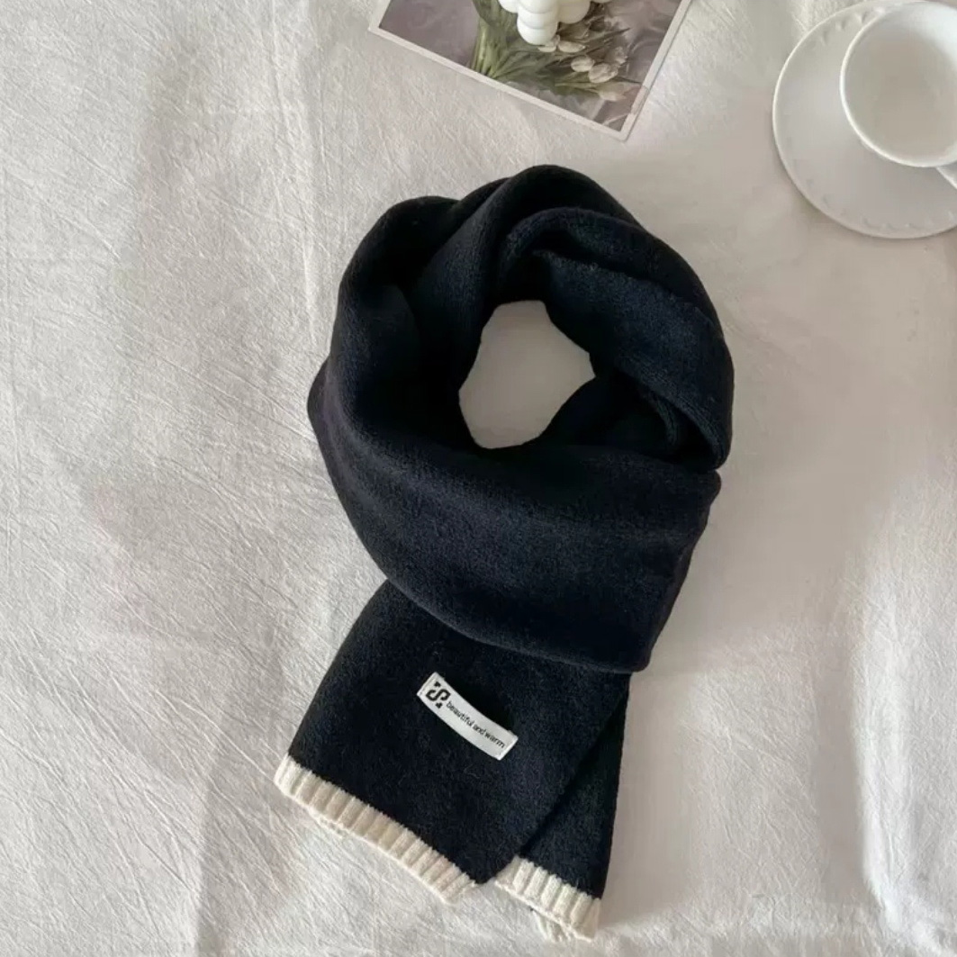 ウール混配色マフラー | 詳細画像4