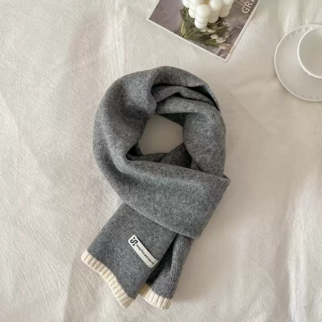 ウール混配色マフラー | 詳細画像6