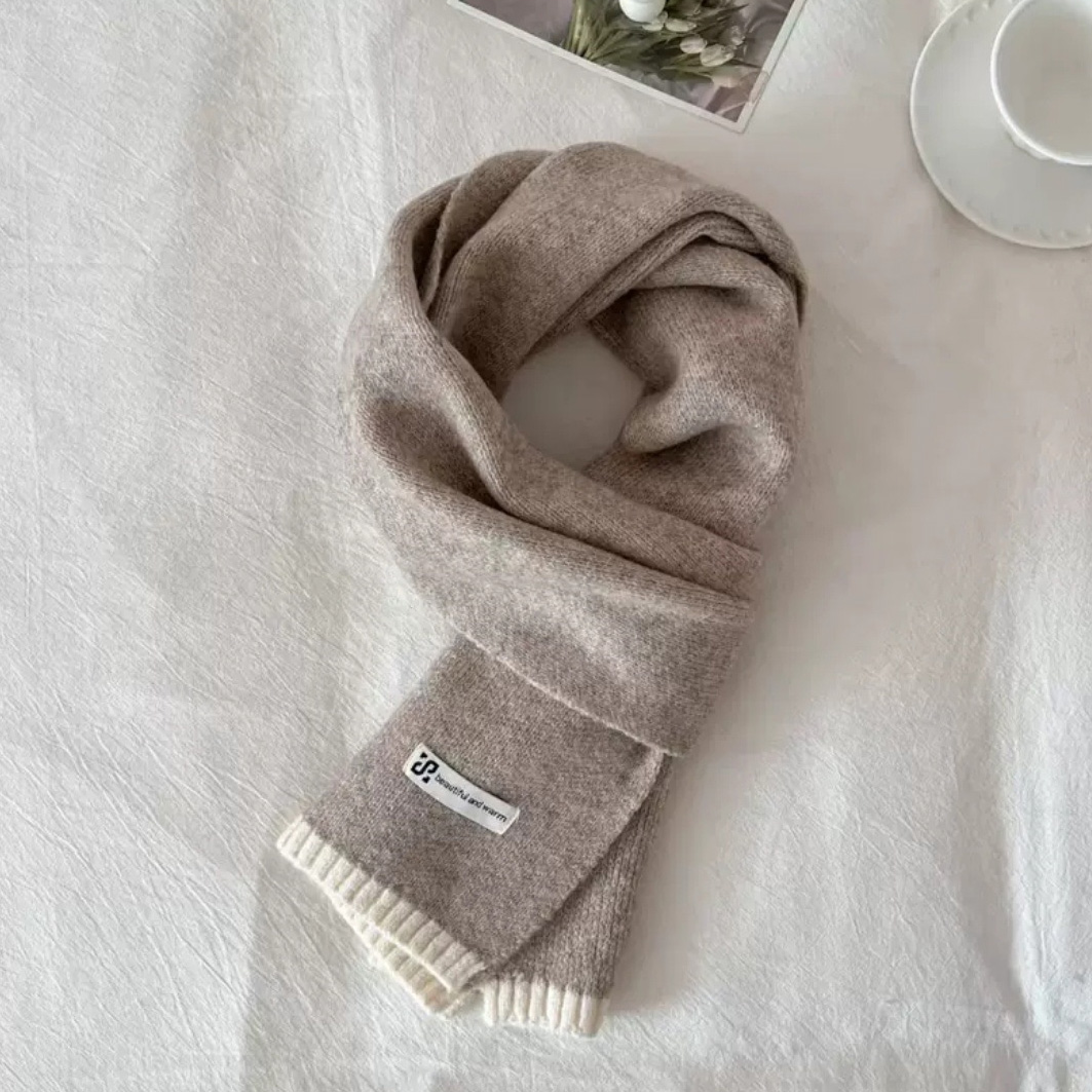 ウール混配色マフラー | 詳細画像9