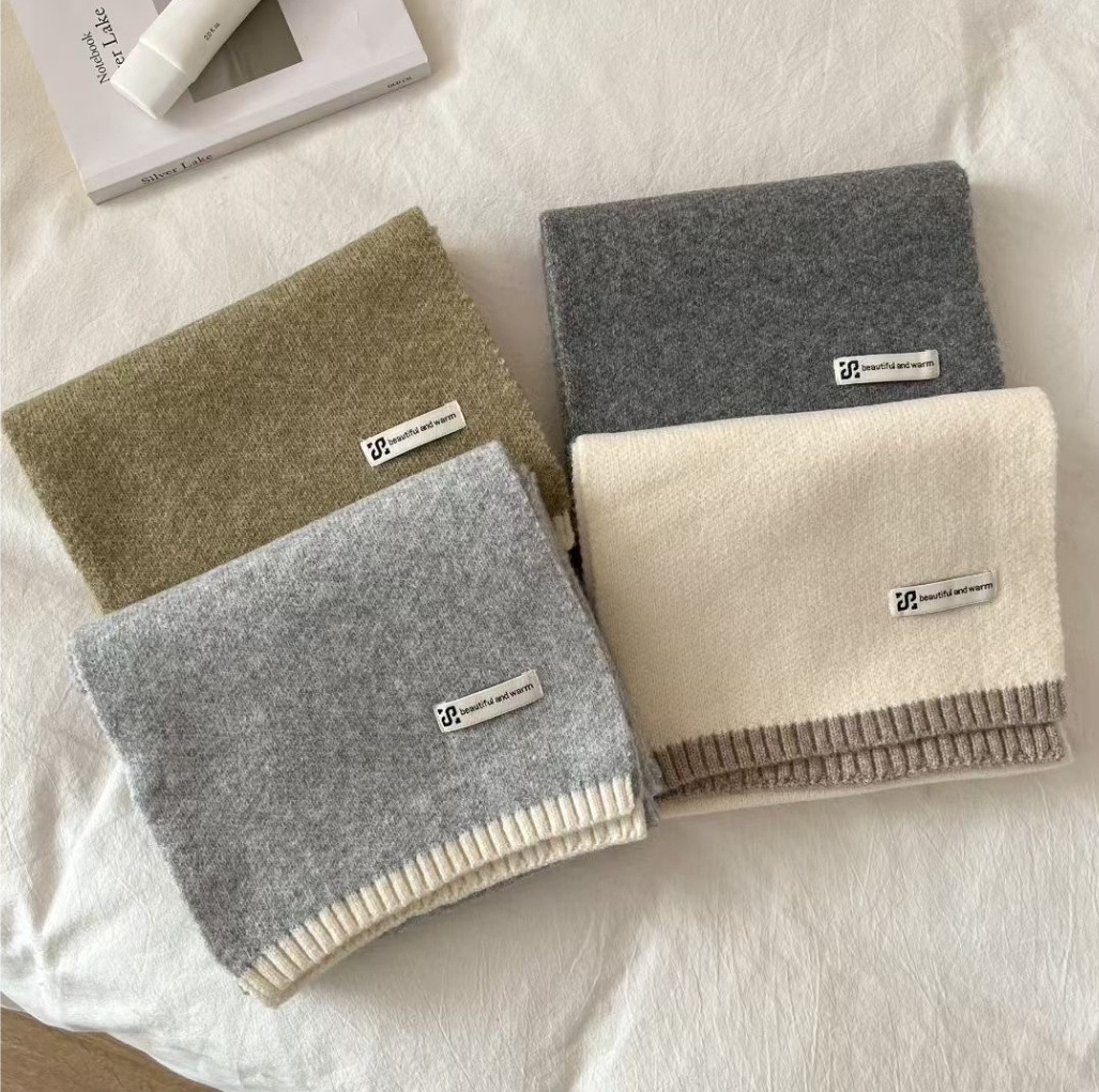 ウール混配色マフラー | 詳細画像11