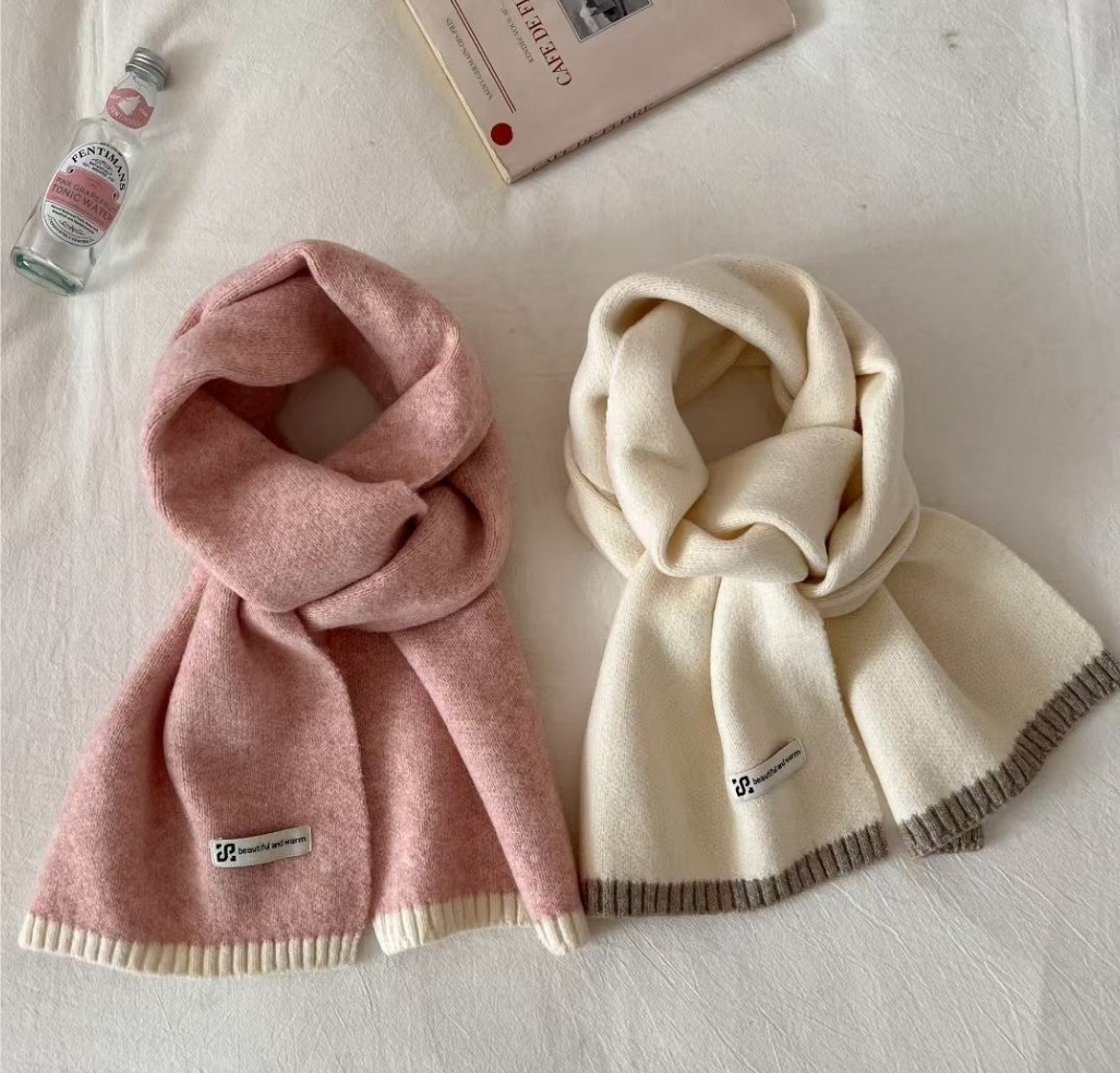 ウール混配色マフラー | 詳細画像12