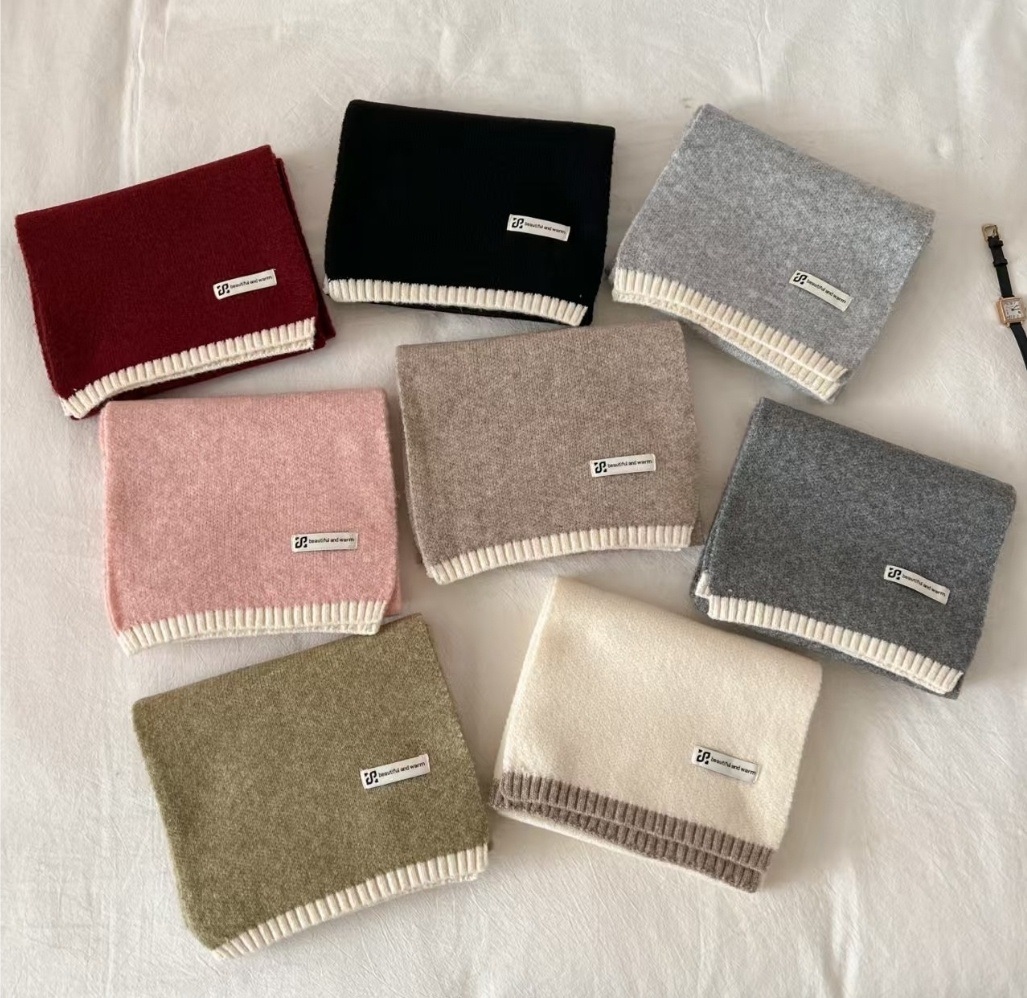 ウール混配色マフラー | 詳細画像13