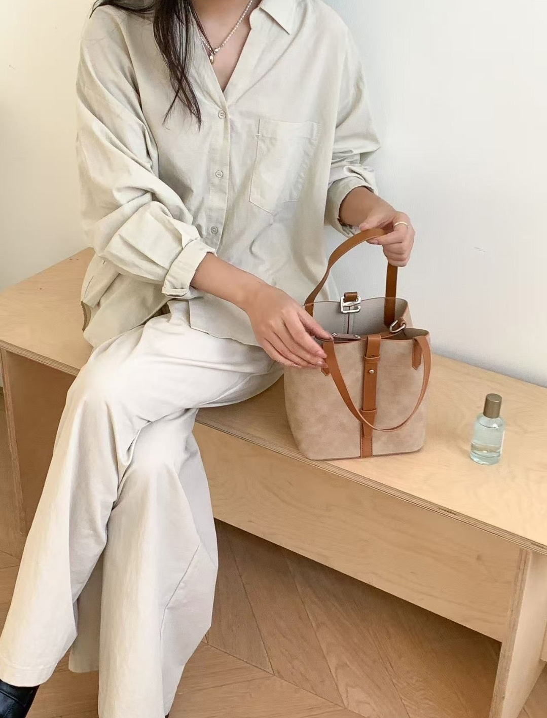 トートバッグショルダーバッグポーチ付 | 詳細画像5