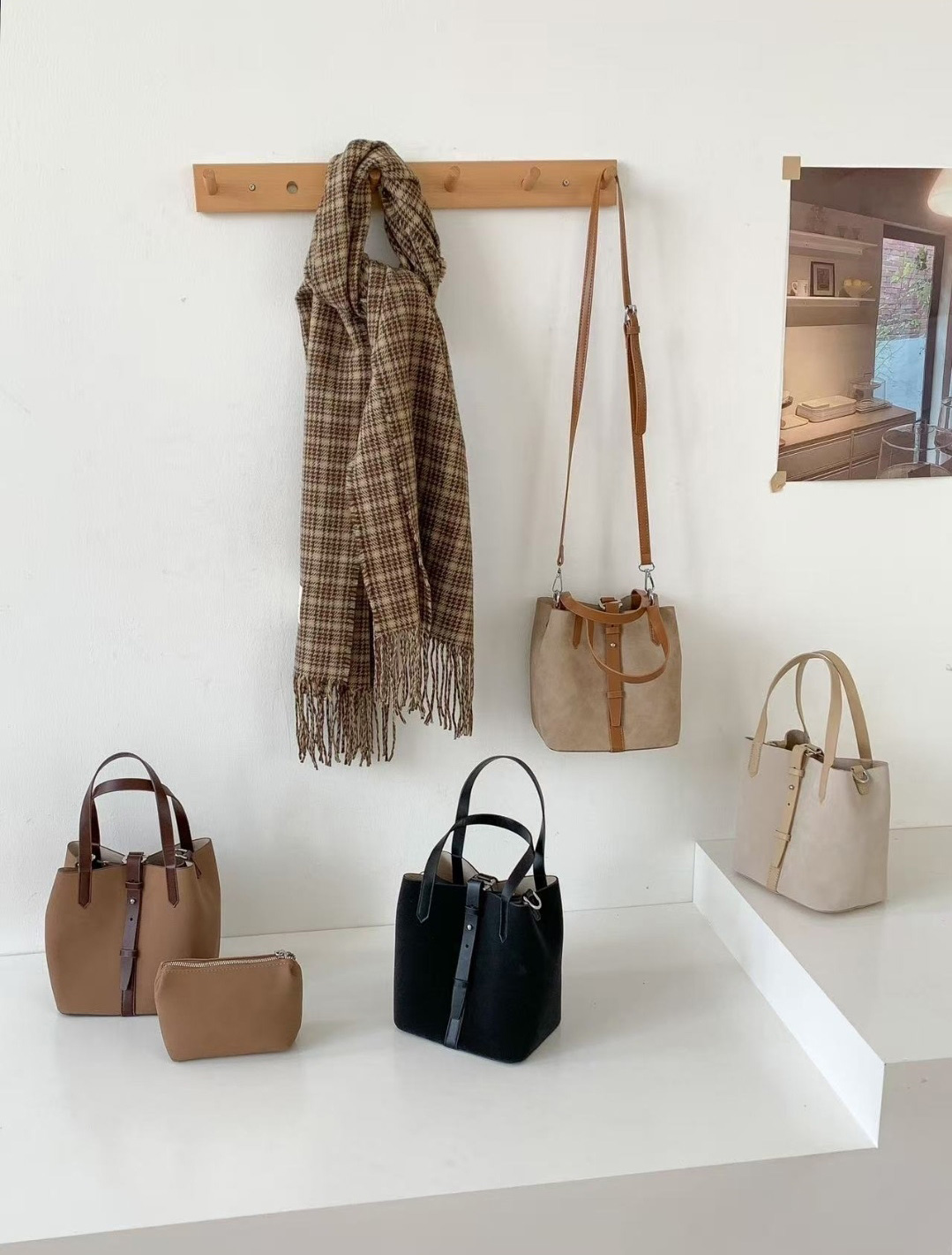 トートバッグショルダーバッグポーチ付 | 詳細画像8