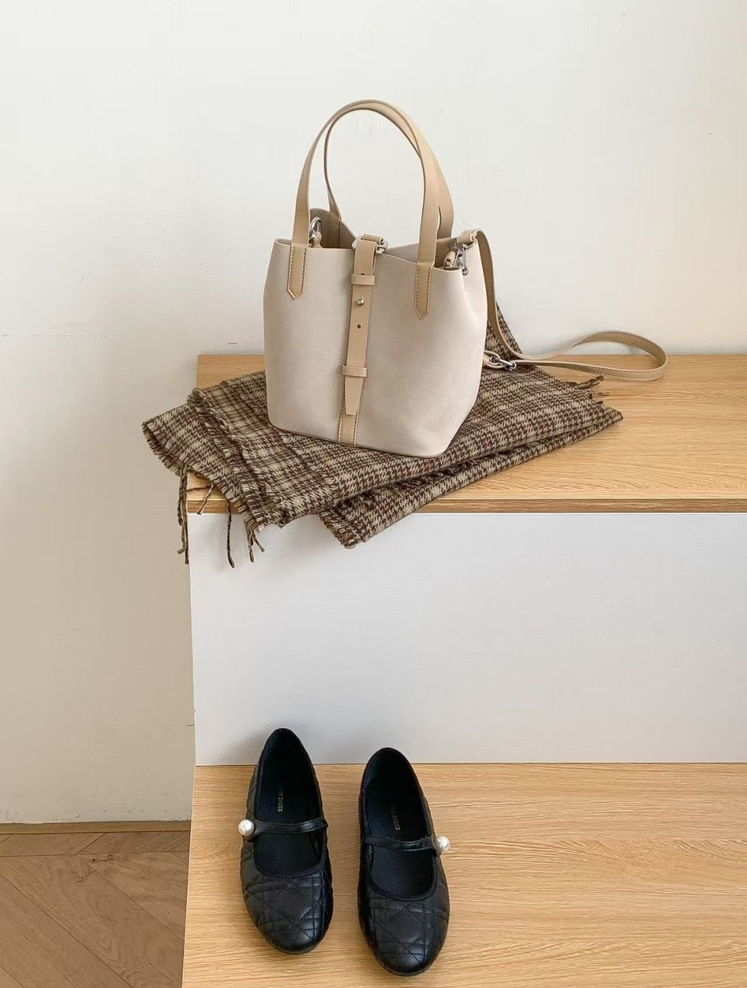 トートバッグショルダーバッグポーチ付 | 詳細画像13