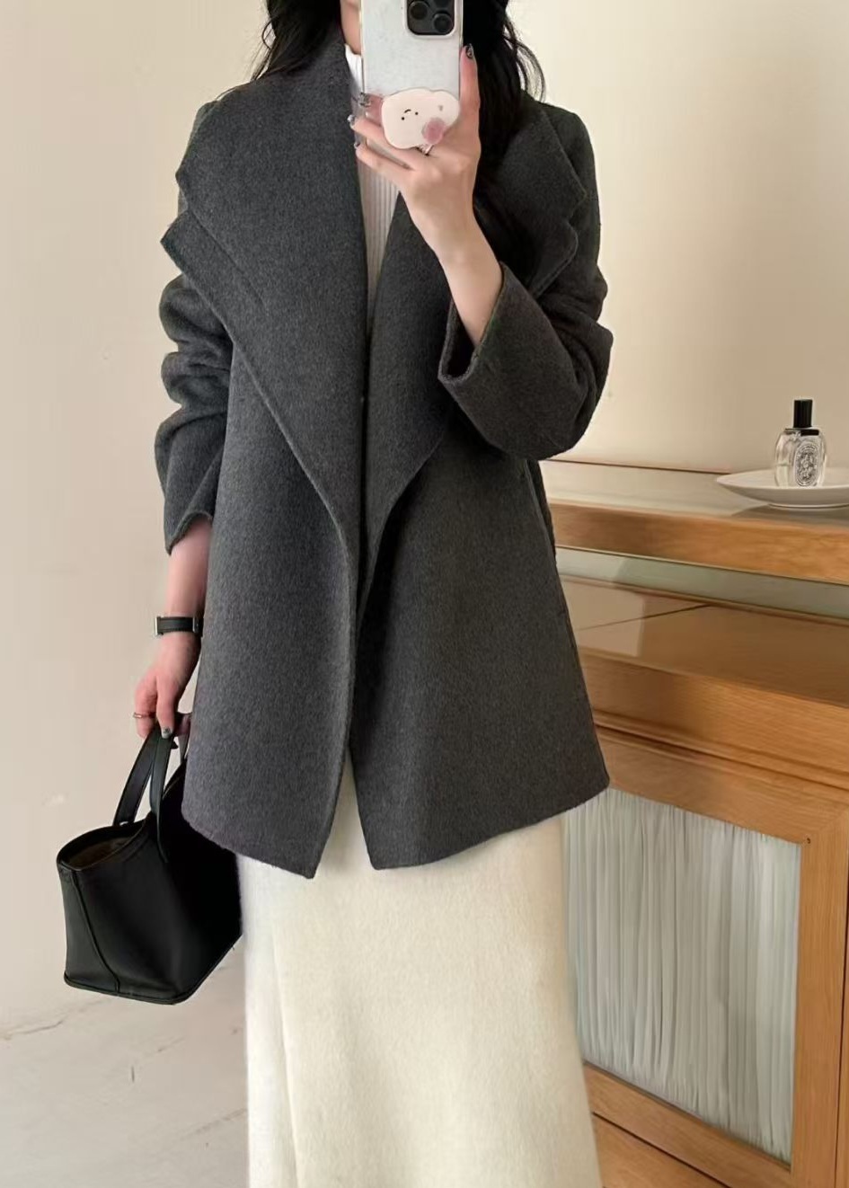 カラービッグハーフコートストラップ付 | 詳細画像2