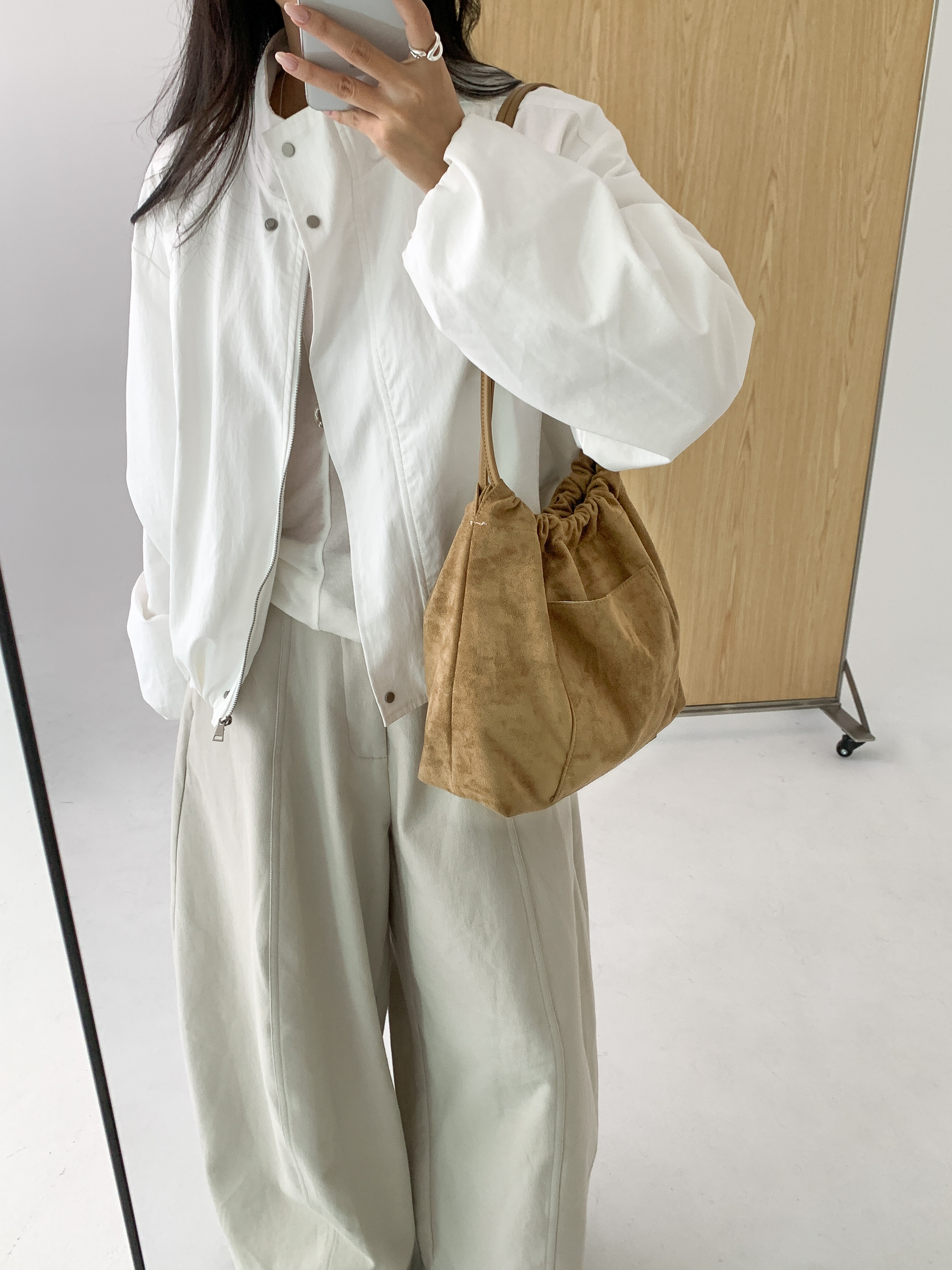 スエード調トートバッグ | 詳細画像4