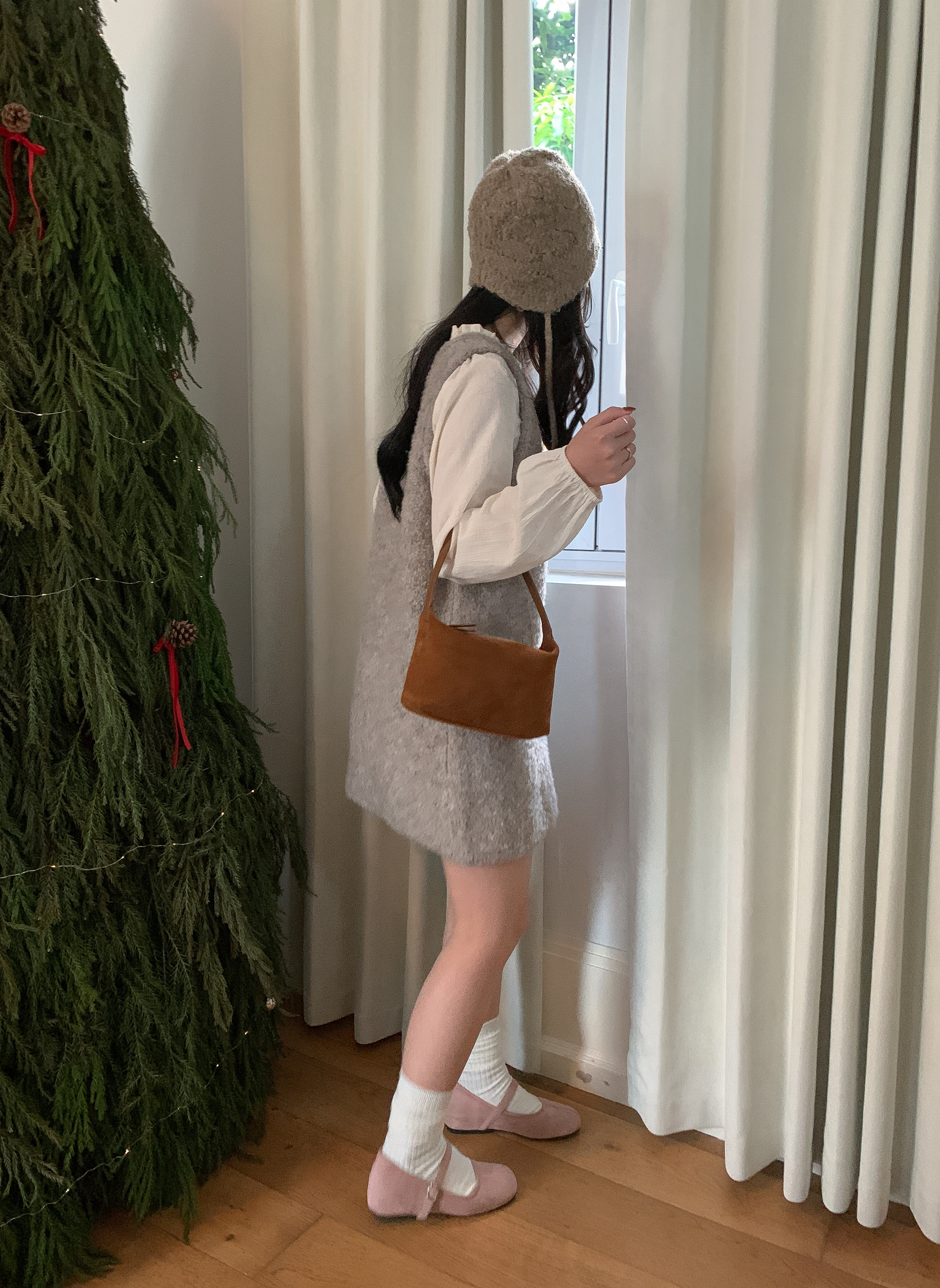 スエード調トートバッグ | 詳細画像3