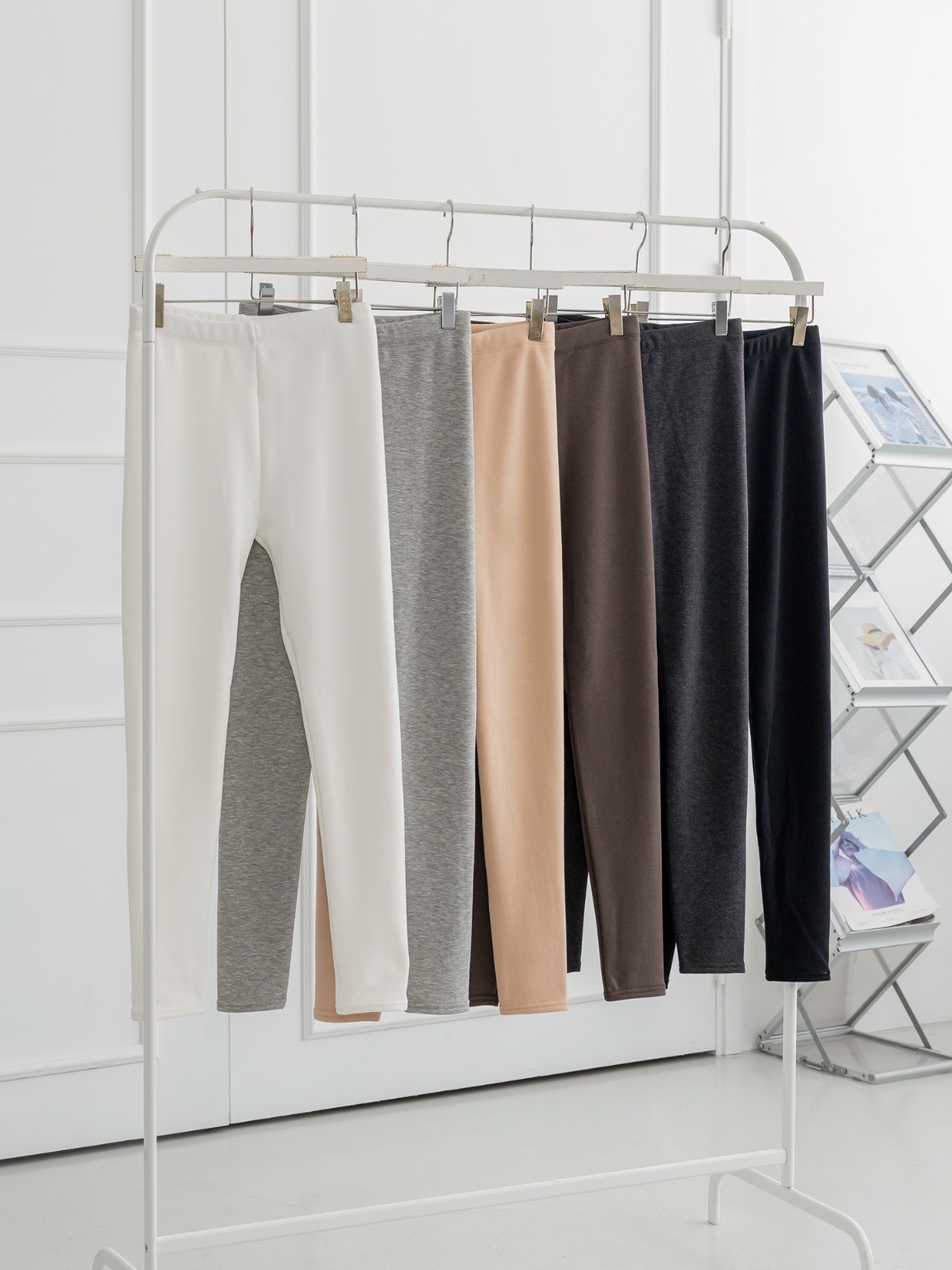 ファー裏地ウエストゴムスリムレギンス | 詳細画像20