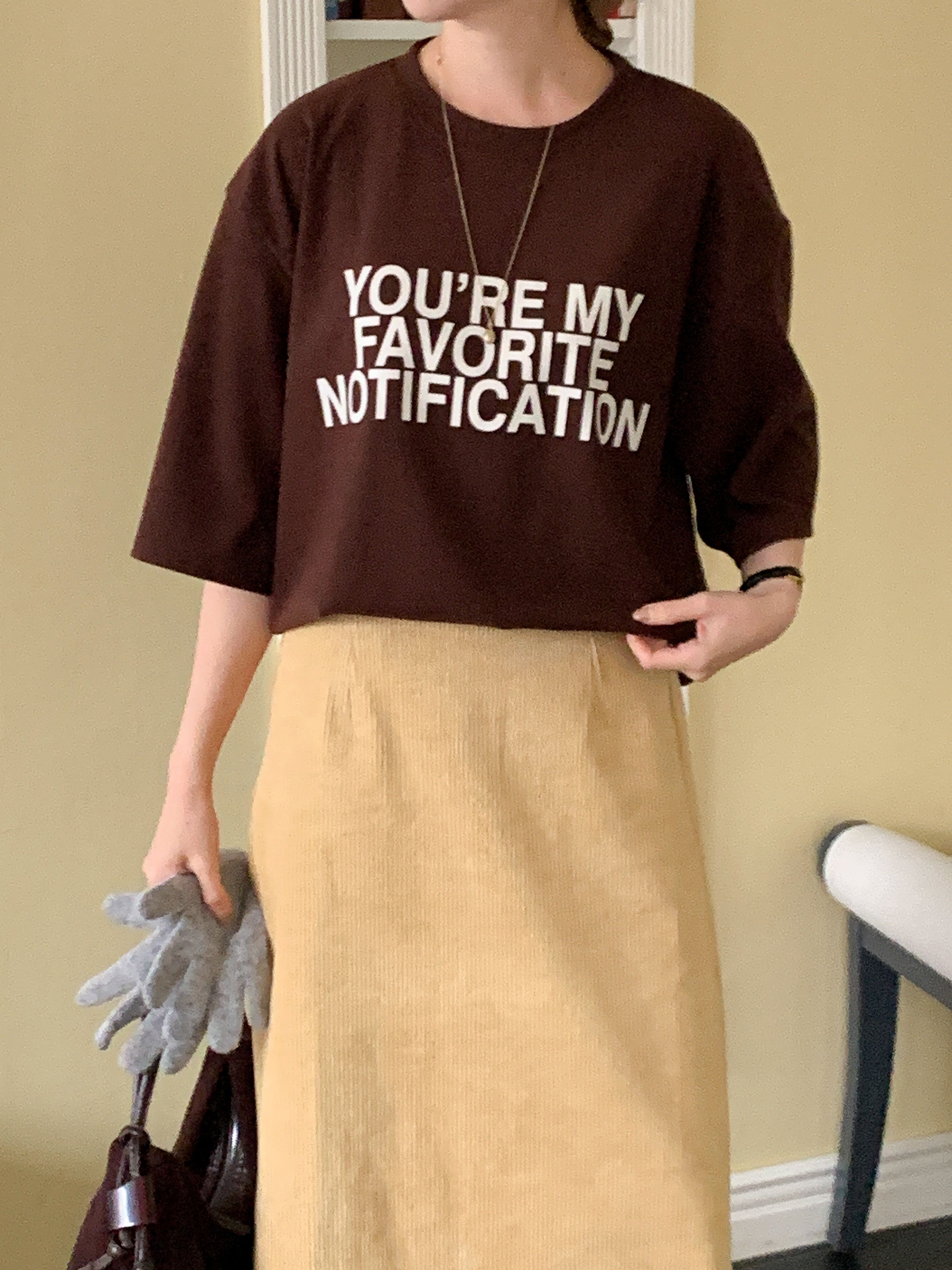 裏起毛ラウンドネックボクシー長袖ロゴTシャツ | 詳細画像17