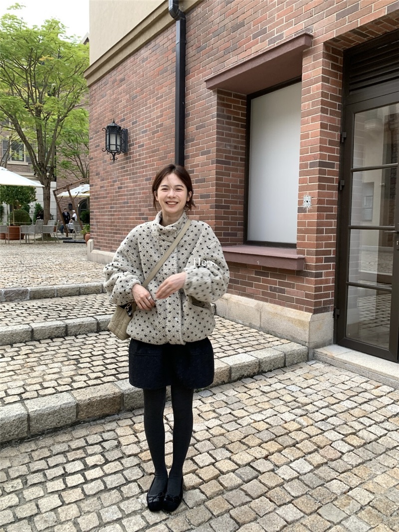 ボアジップアップハイネックドローストリングポケット長袖ジャンパー | 詳細画像5