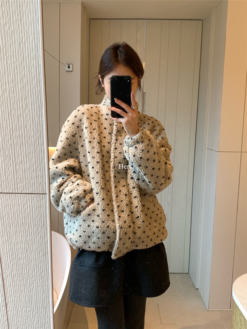 ボアジップアップハイネックドローストリングポケット長袖ジャンパー | 詳細画像14