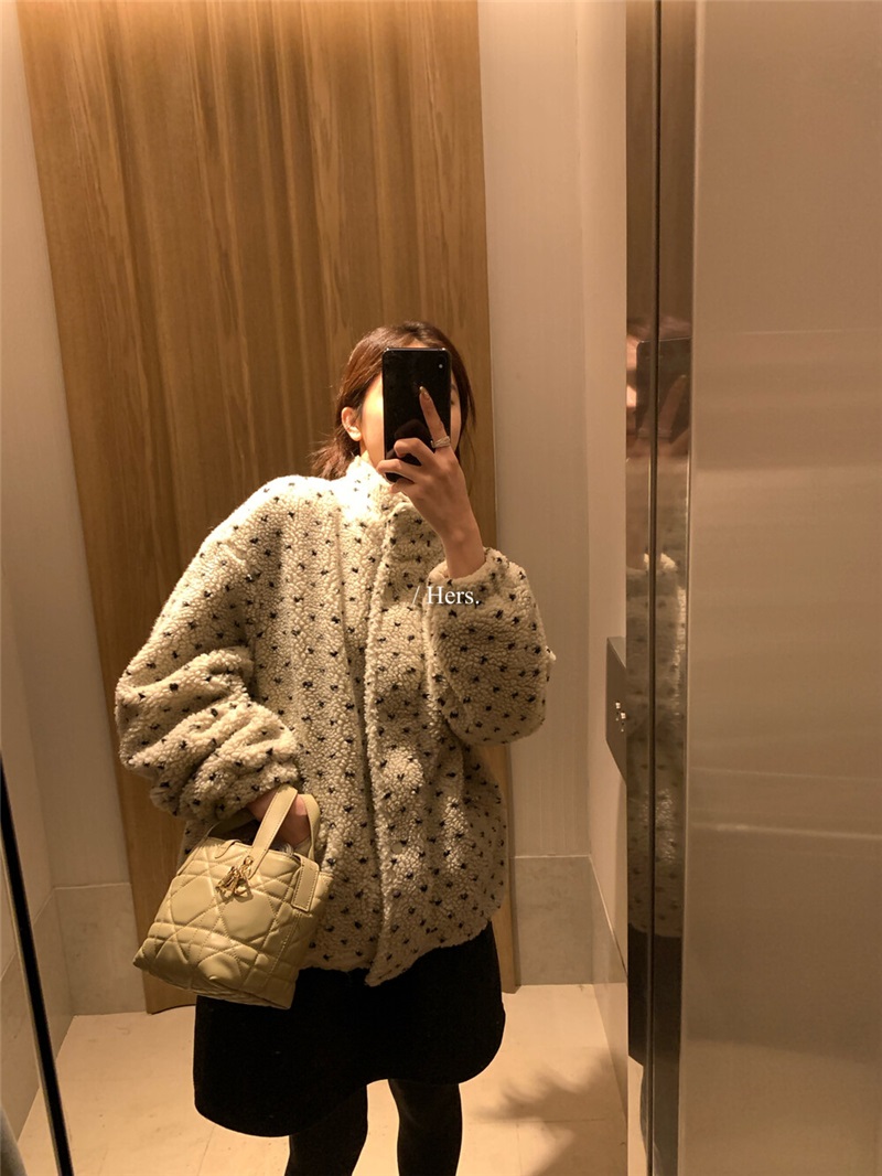 ボアジップアップハイネックドローストリングポケット長袖ジャンパー | 詳細画像15