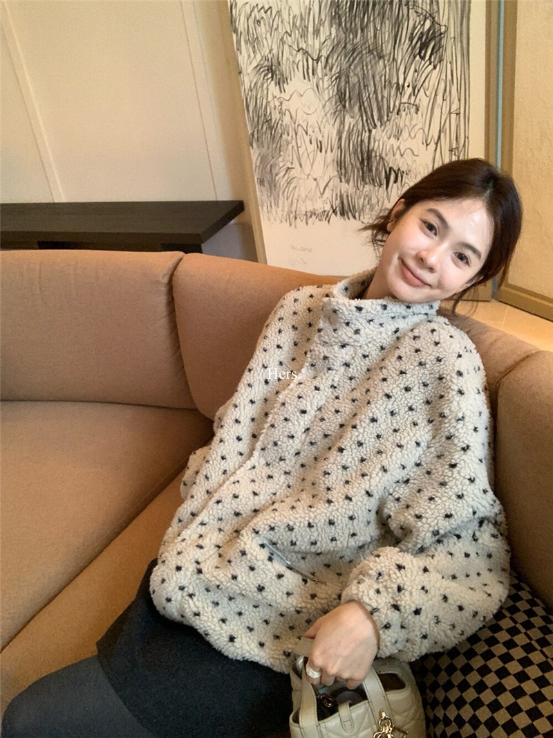 ボアジップアップハイネックドローストリングポケット長袖ジャンパー | 詳細画像16