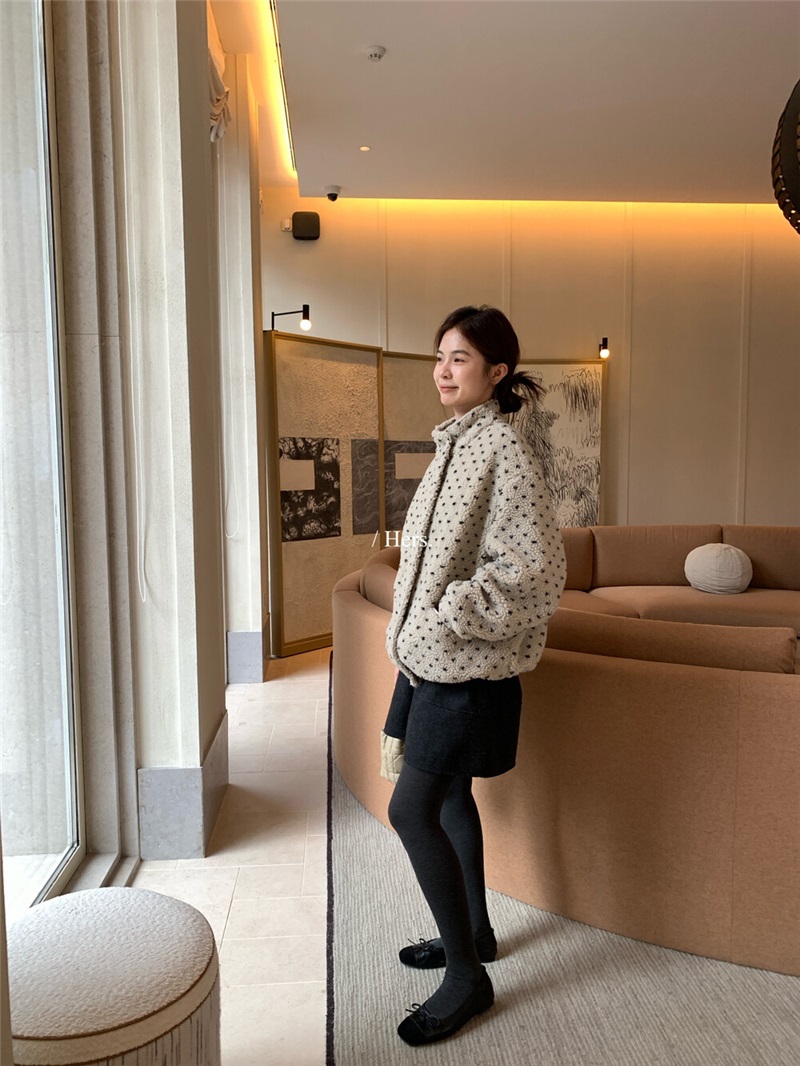 ボアジップアップハイネックドローストリングポケット長袖ジャンパー | 詳細画像22