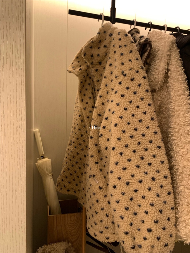 ボアジップアップハイネックドローストリングポケット長袖ジャンパー | 詳細画像24