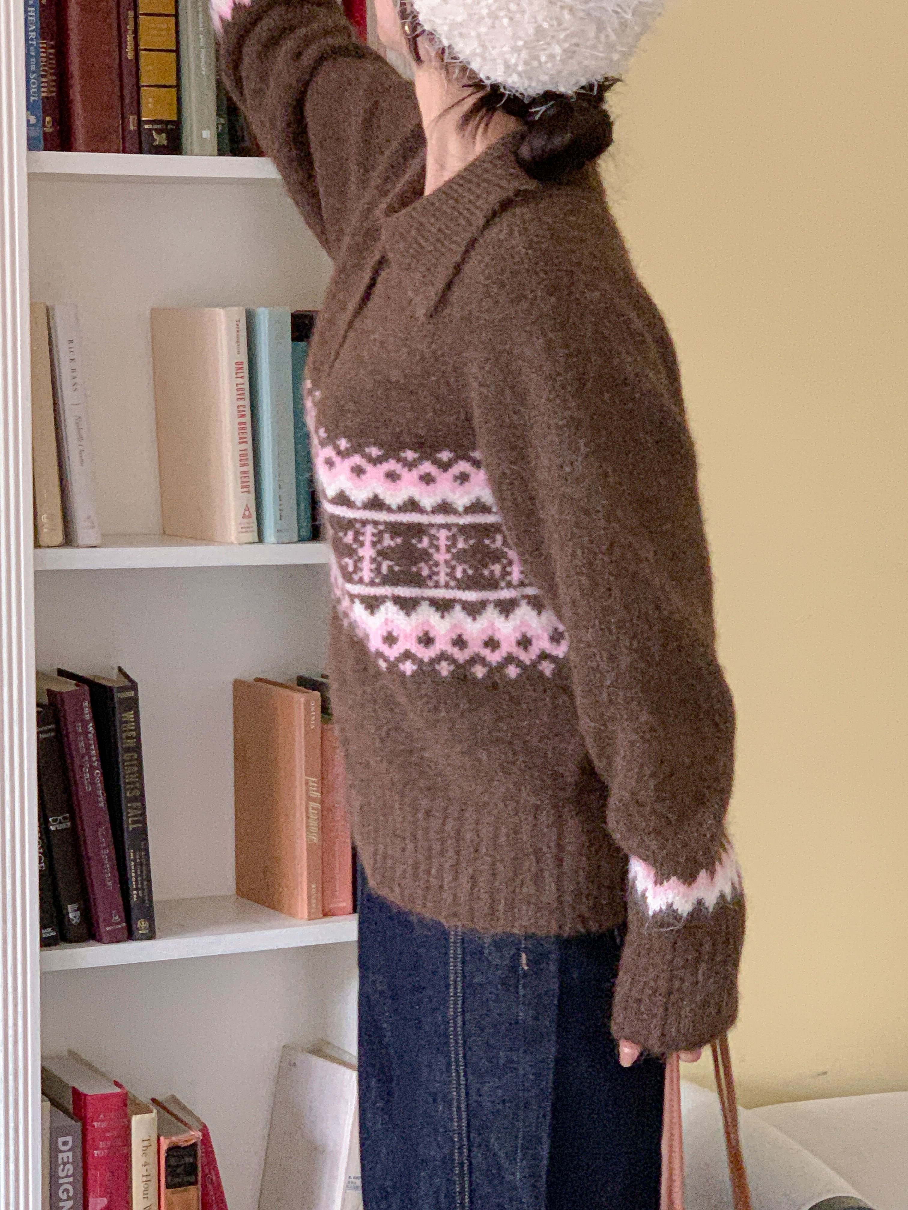 カラー長袖ノルディックニット | 詳細画像19