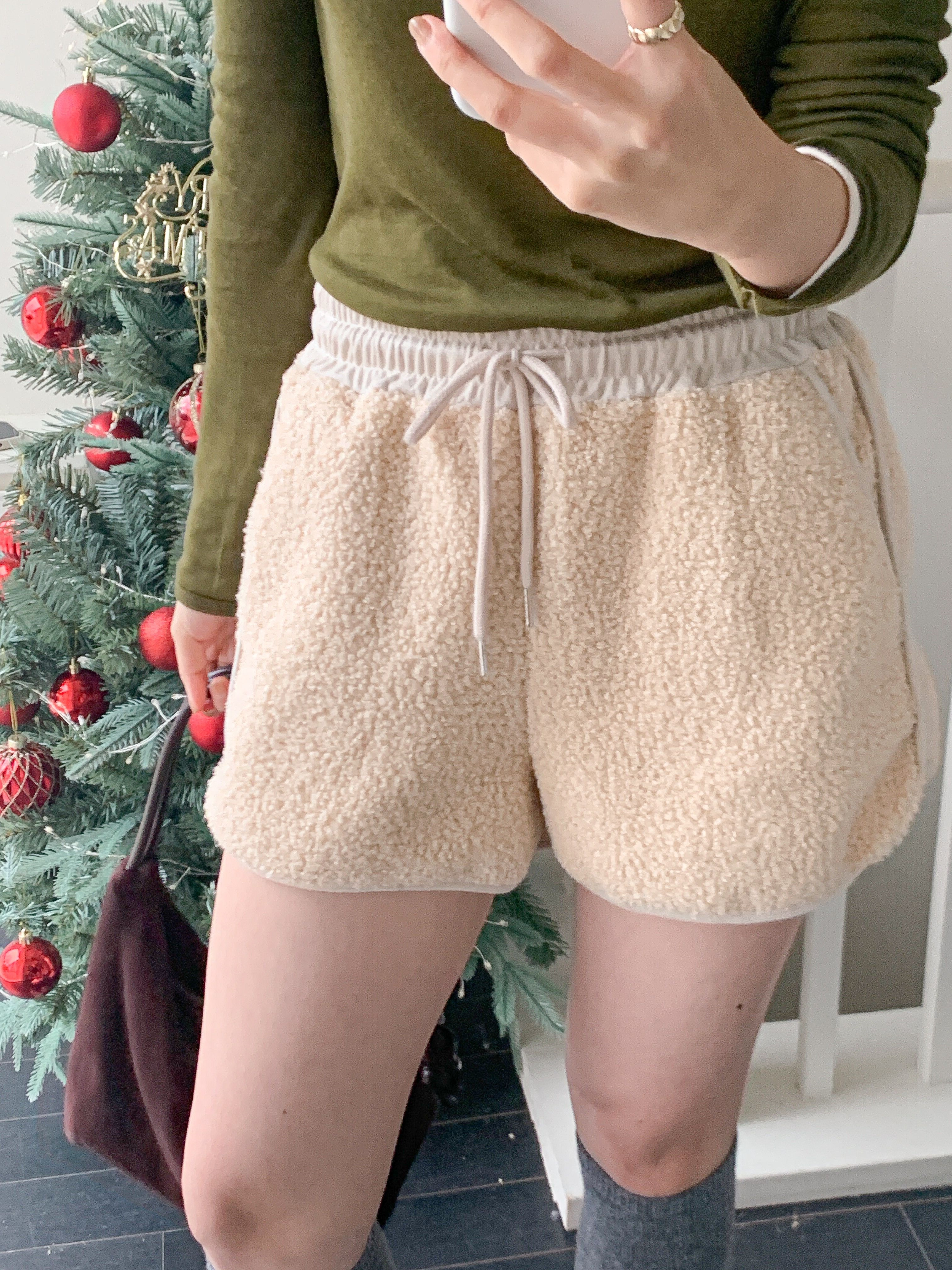 ボアウエストゴムショートショートパンツ | 詳細画像2