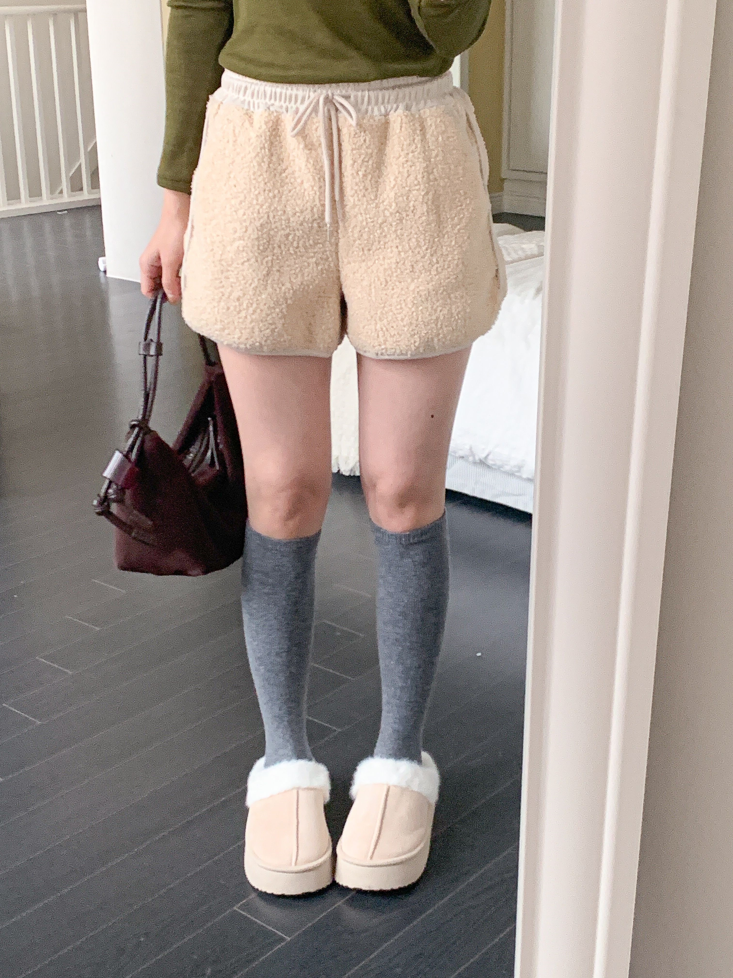 ボアウエストゴムショートショートパンツ | 詳細画像6