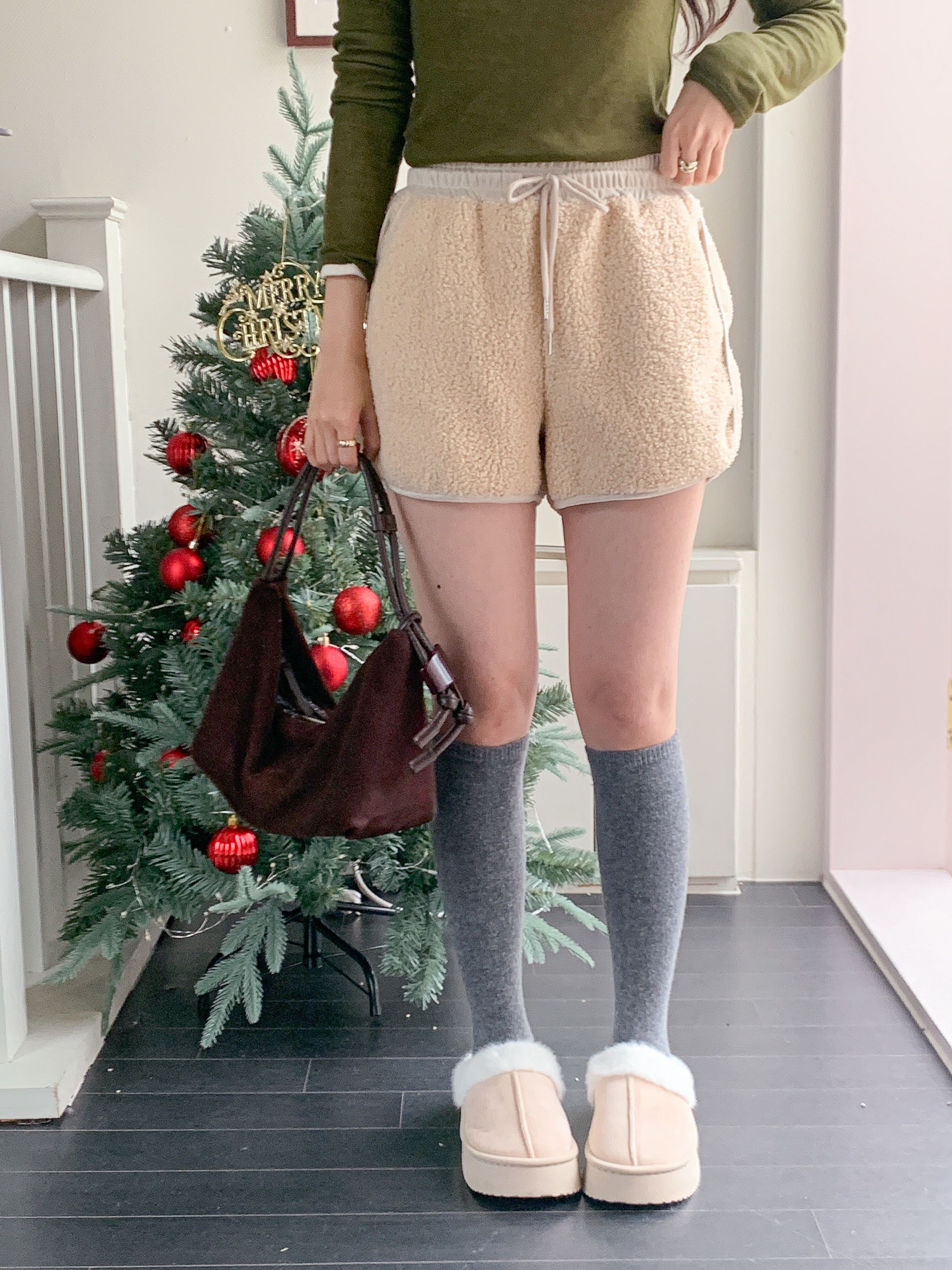 ボアウエストゴムショートショートパンツ | 詳細画像9