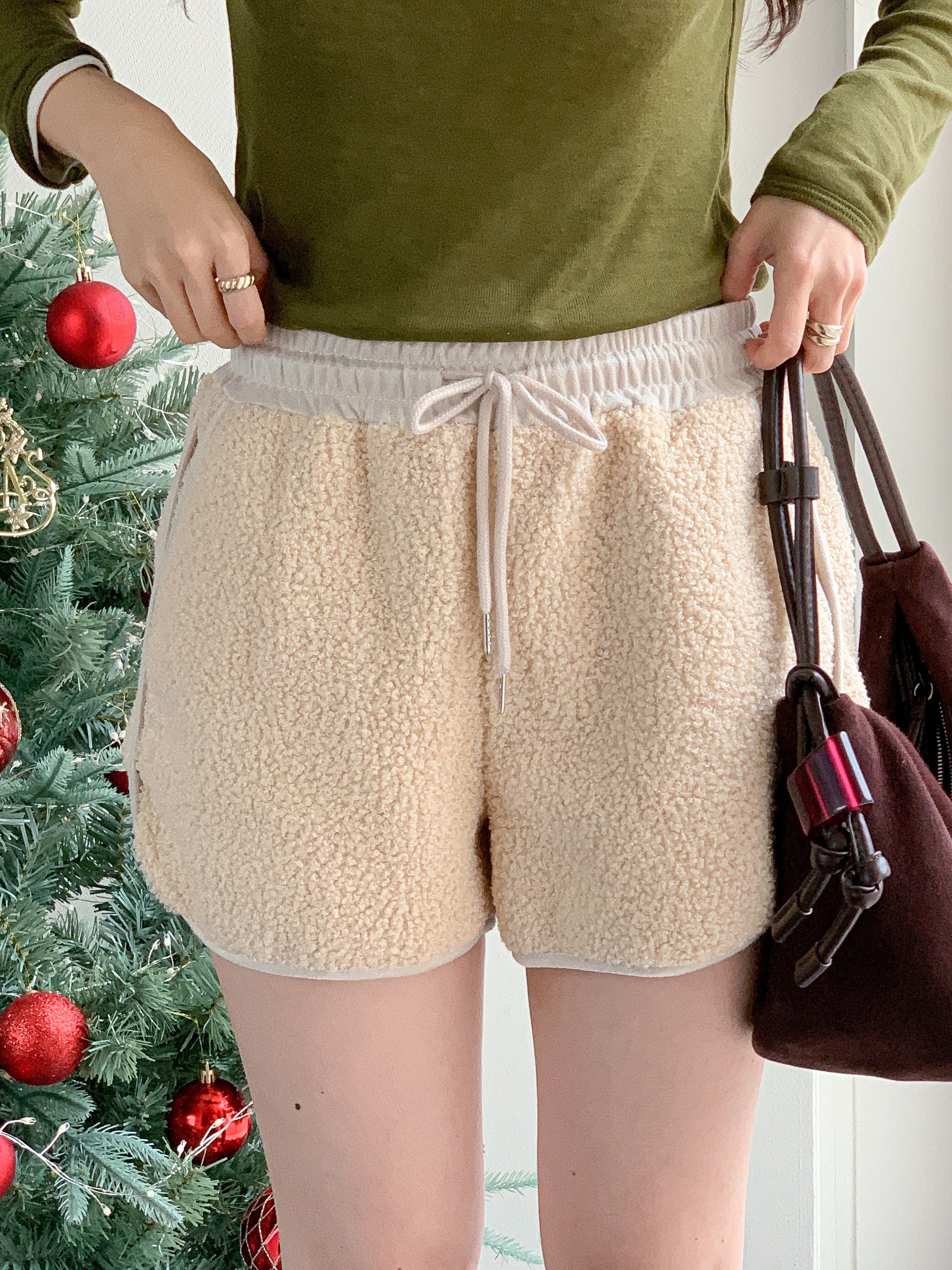 ボアウエストゴムショートショートパンツ | 詳細画像10