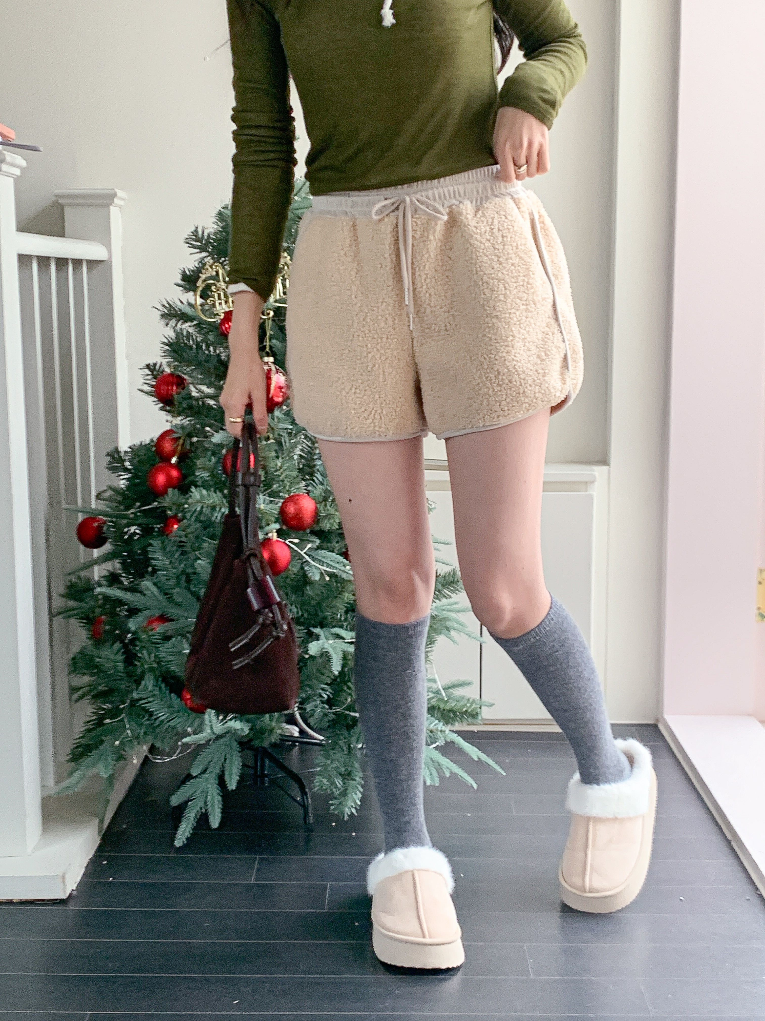 ボアウエストゴムショートショートパンツ | 詳細画像15