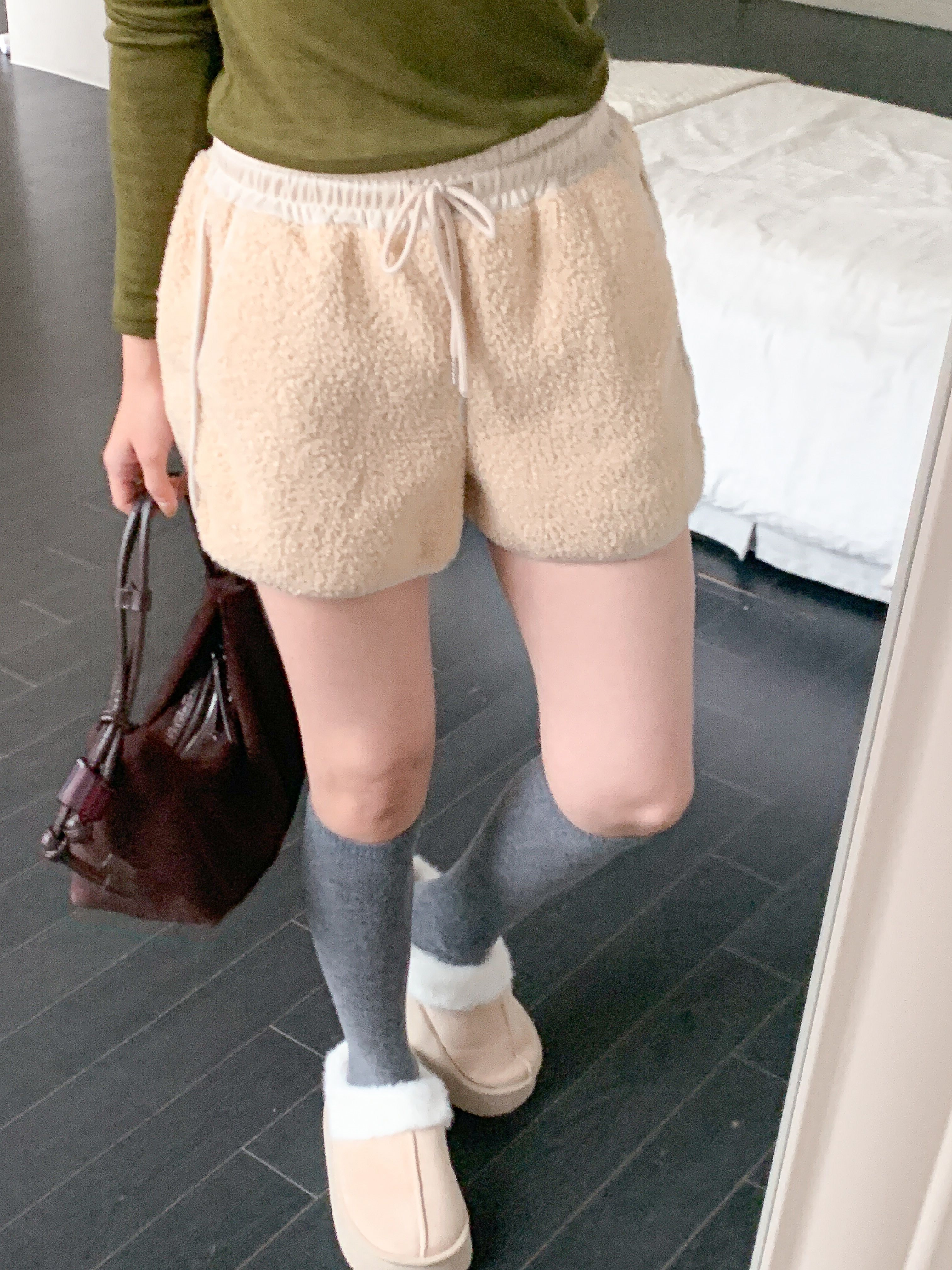 ボアウエストゴムショートショートパンツ | 詳細画像20