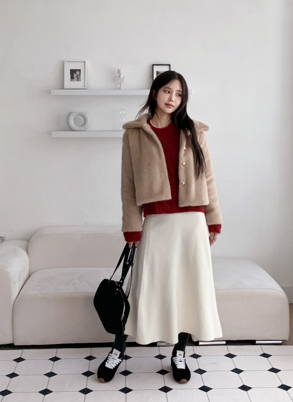 エコファーカラーショートジャケット | DHOLIC | 詳細画像8