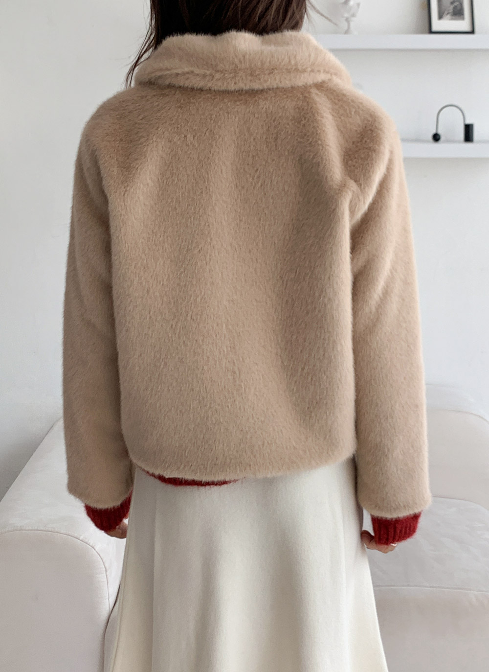 エコファーカラーショートジャケット | DHOLIC | 詳細画像23