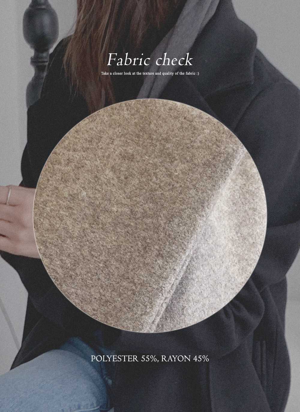 ロングキルティングコートストラップ付 | DHOLIC | 詳細画像4