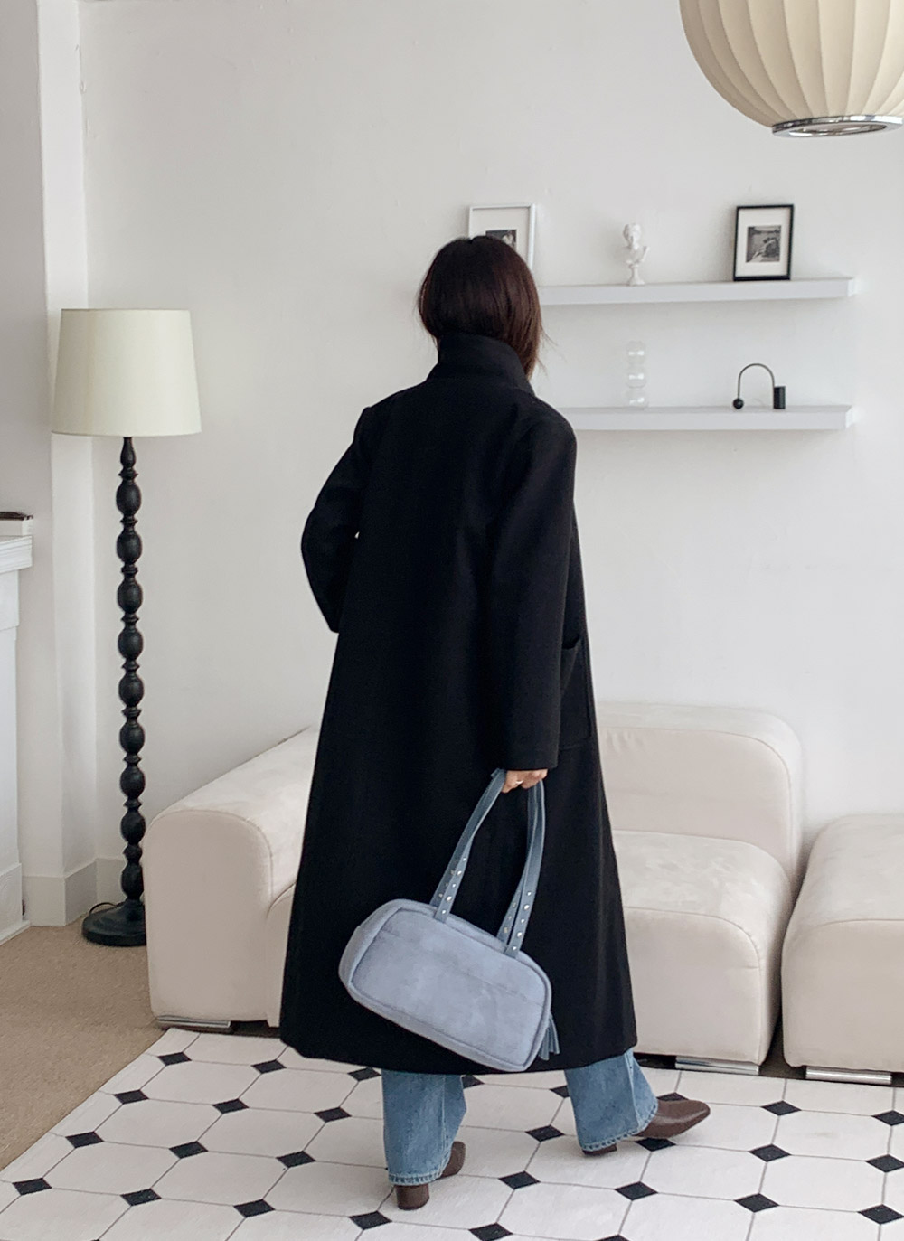 ロングキルティングコートストラップ付 | DHOLIC | 詳細画像19