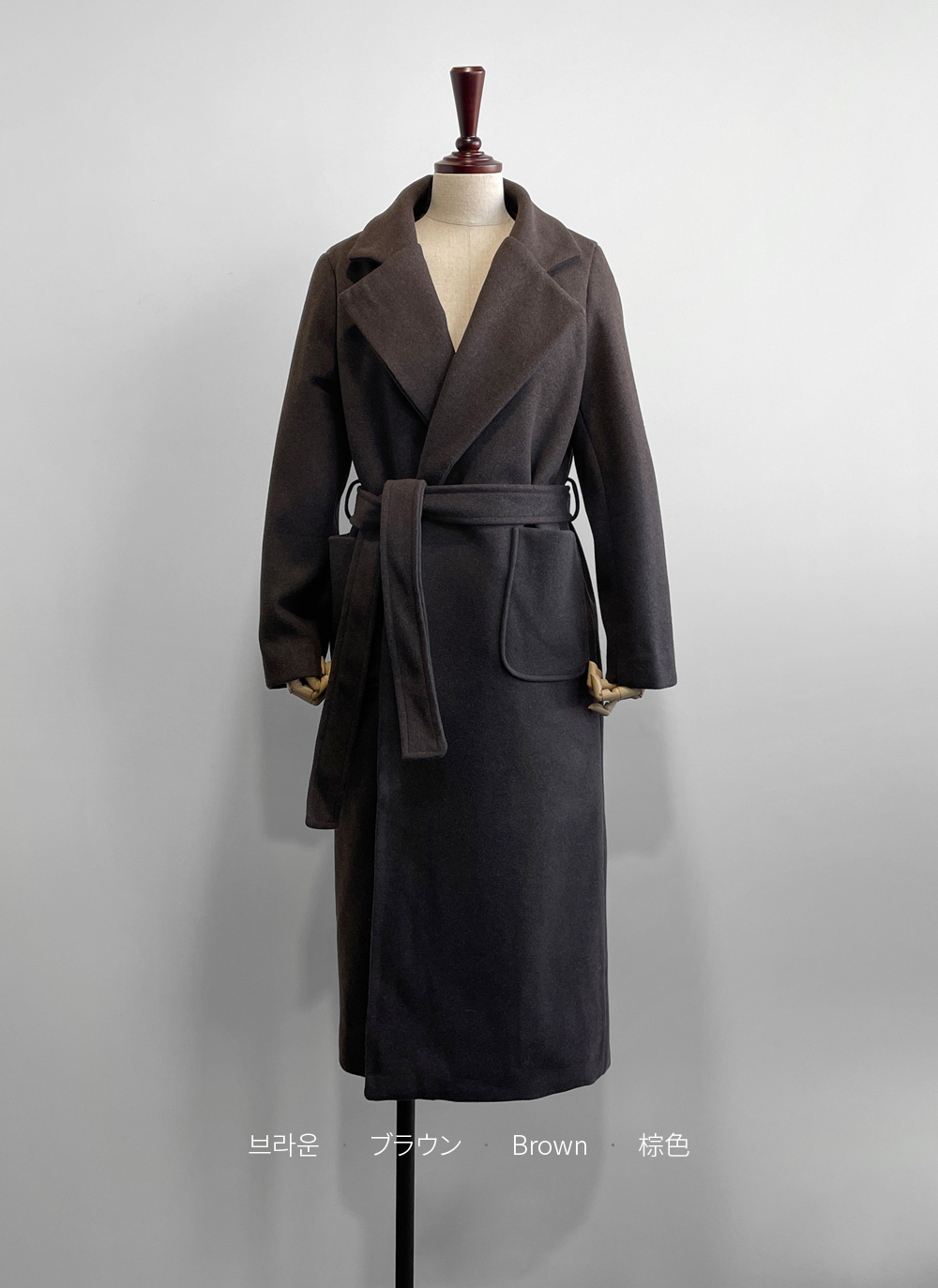 ロングキルティングコートストラップ付 | DHOLIC | 詳細画像34