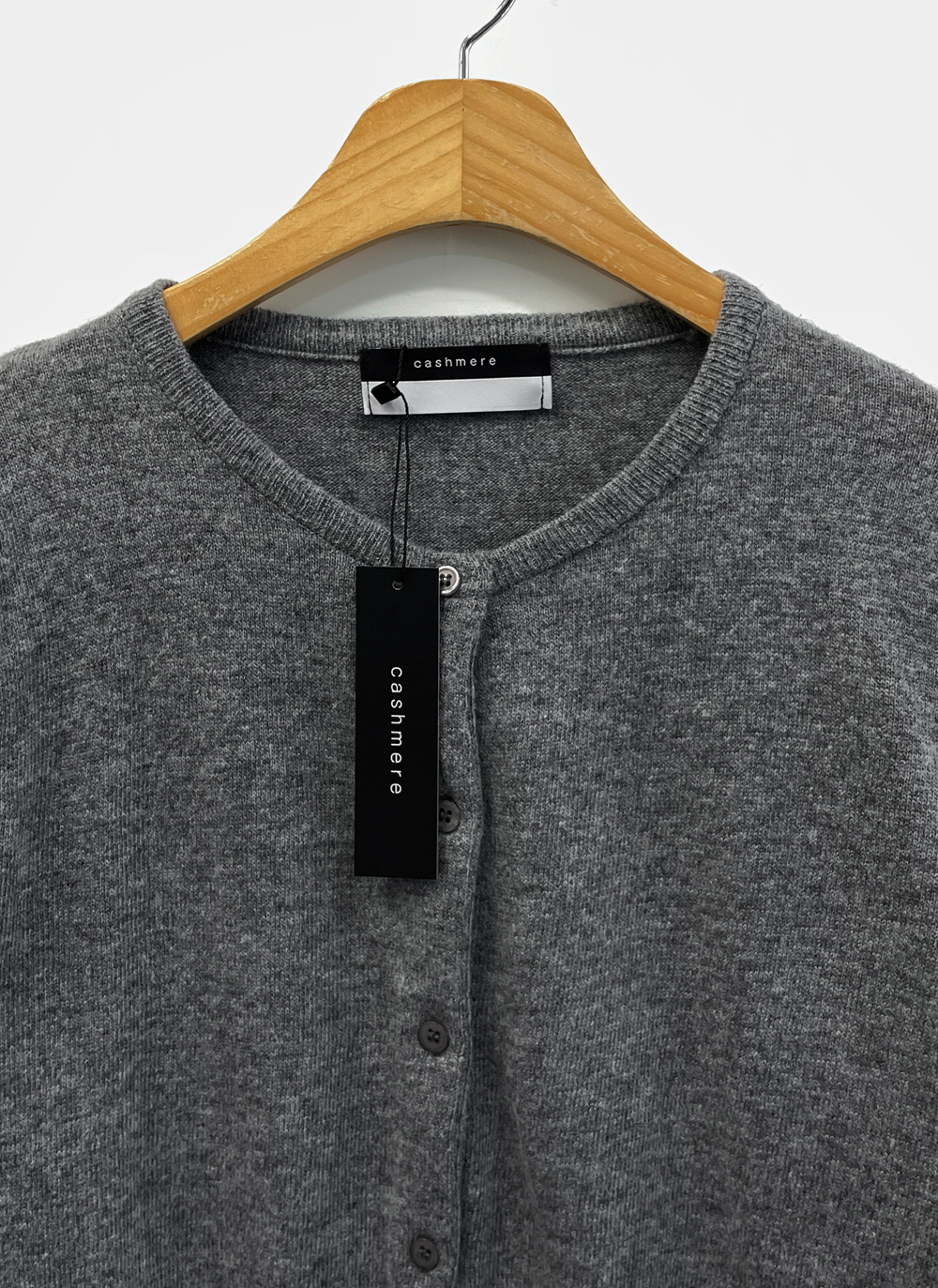 カシミヤ混ラウンドネック無地カーディガン | DHOLIC | 詳細画像39