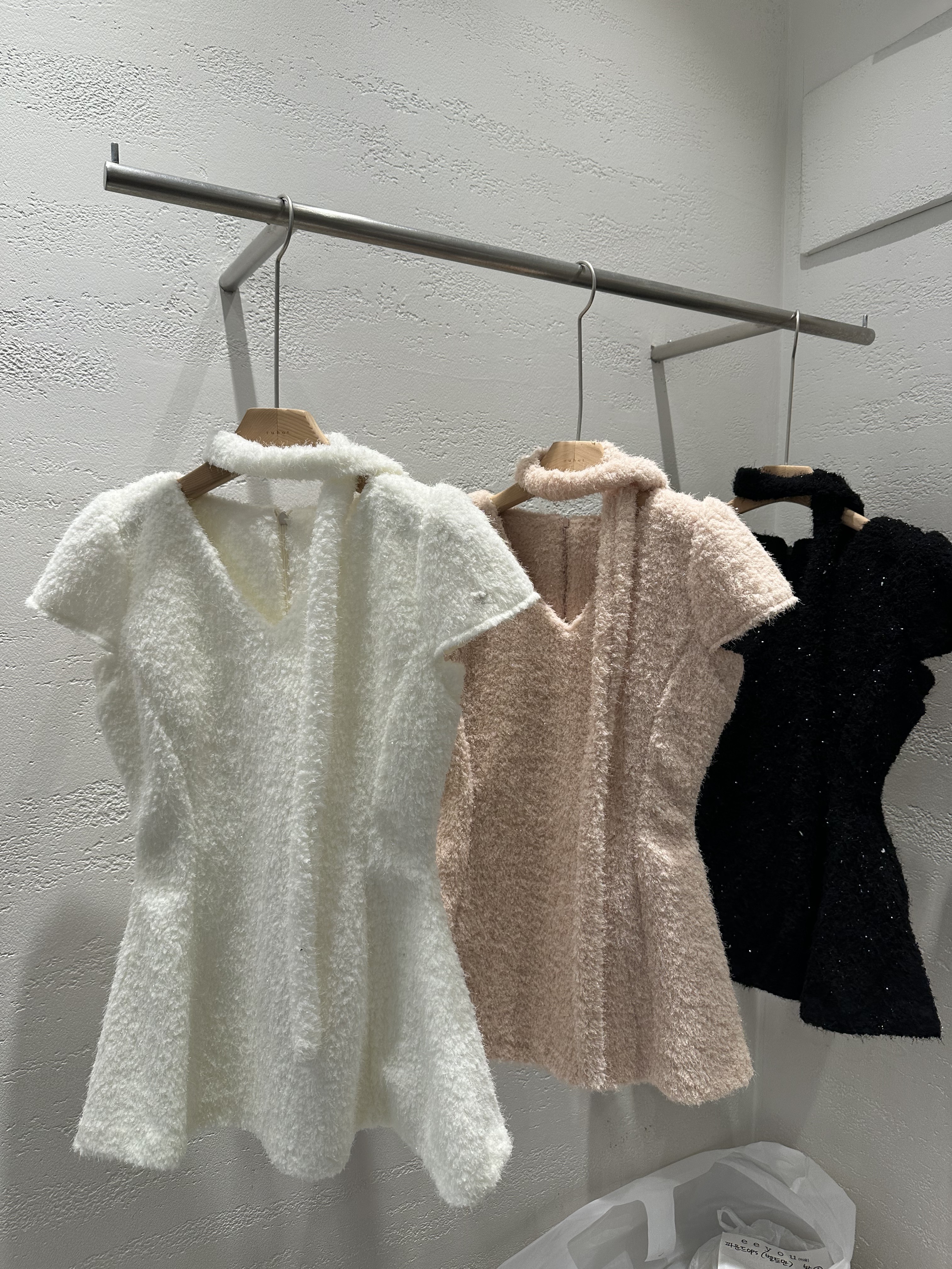 テリーVネック半袖フレアブラウススカーフ付 | 詳細画像21