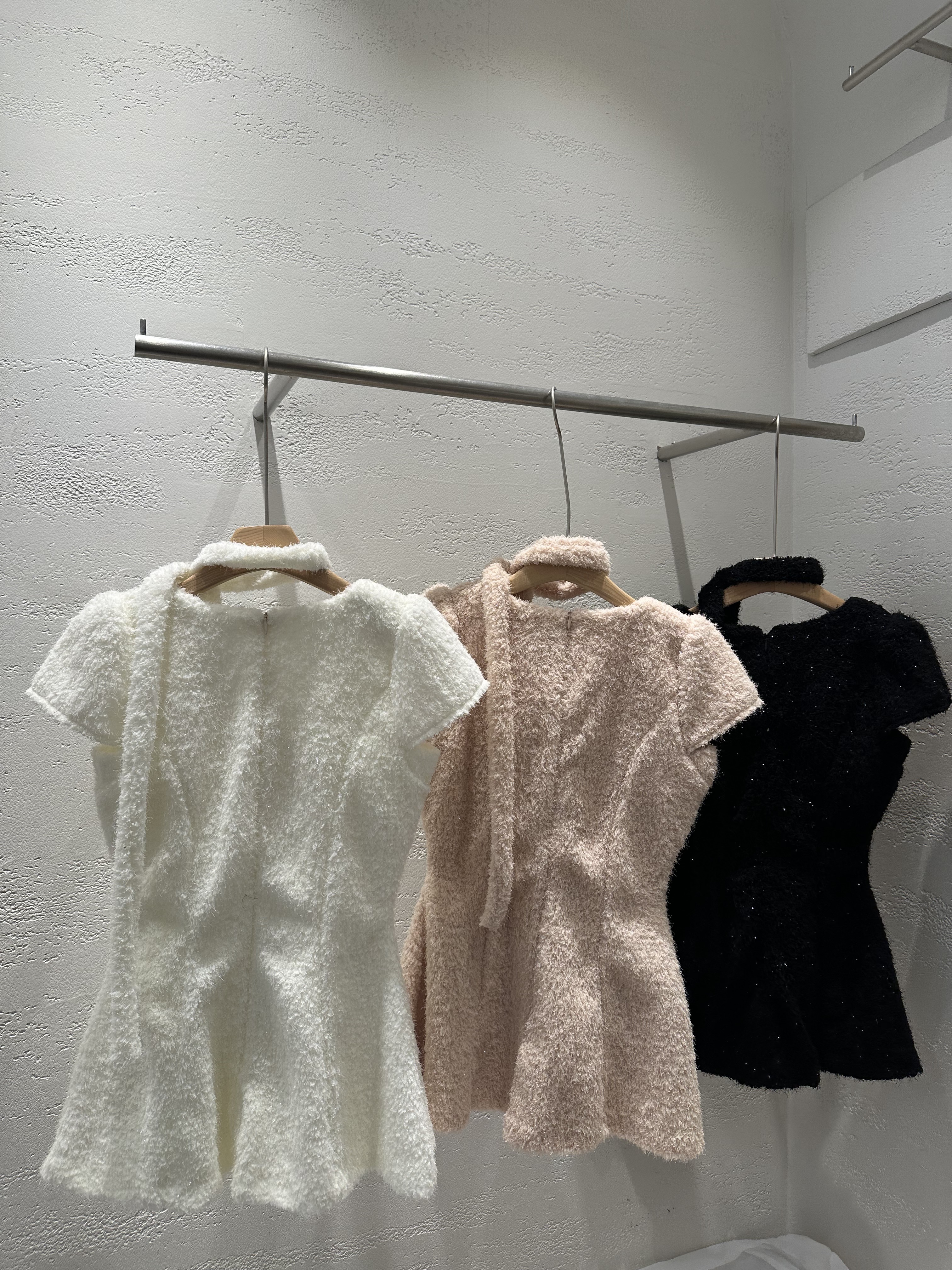 テリーVネック半袖フレアブラウススカーフ付 | 詳細画像23